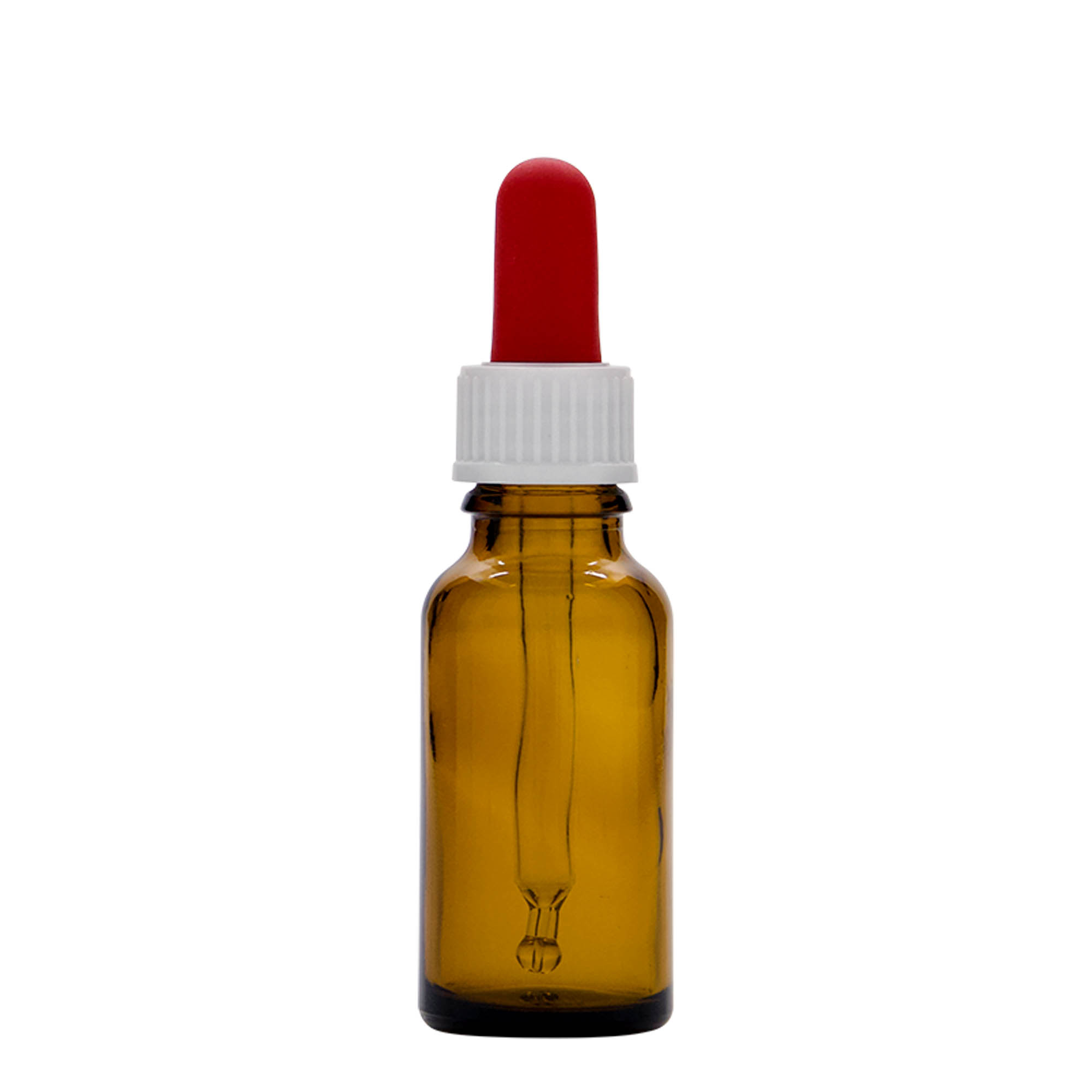 Flacon cu pipetă 20 ml, medicină, sticlă, maro, gură: DIN 18 Flacon cu pipetă 20 ml, medicină, sticlă, maro, gură: DIN 18