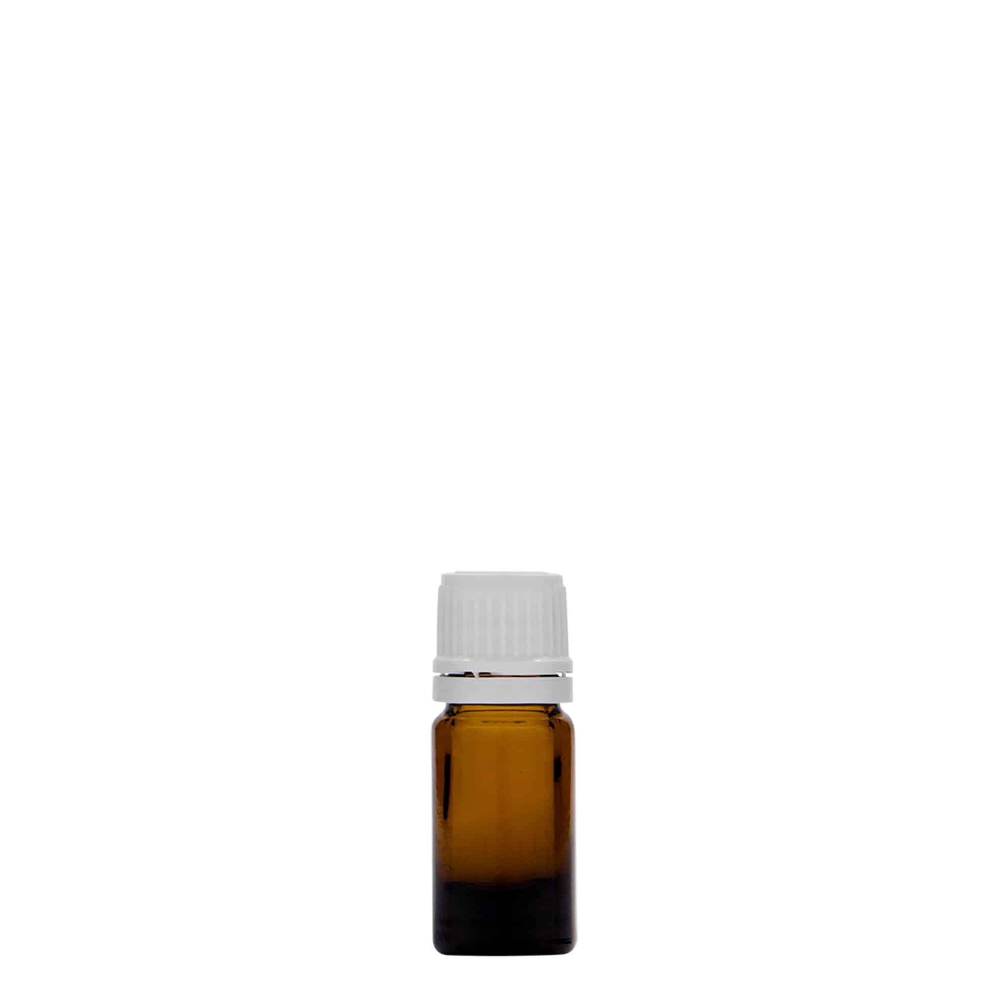 5 ml flacon medical, sticlă, maro, gura: DIN 18