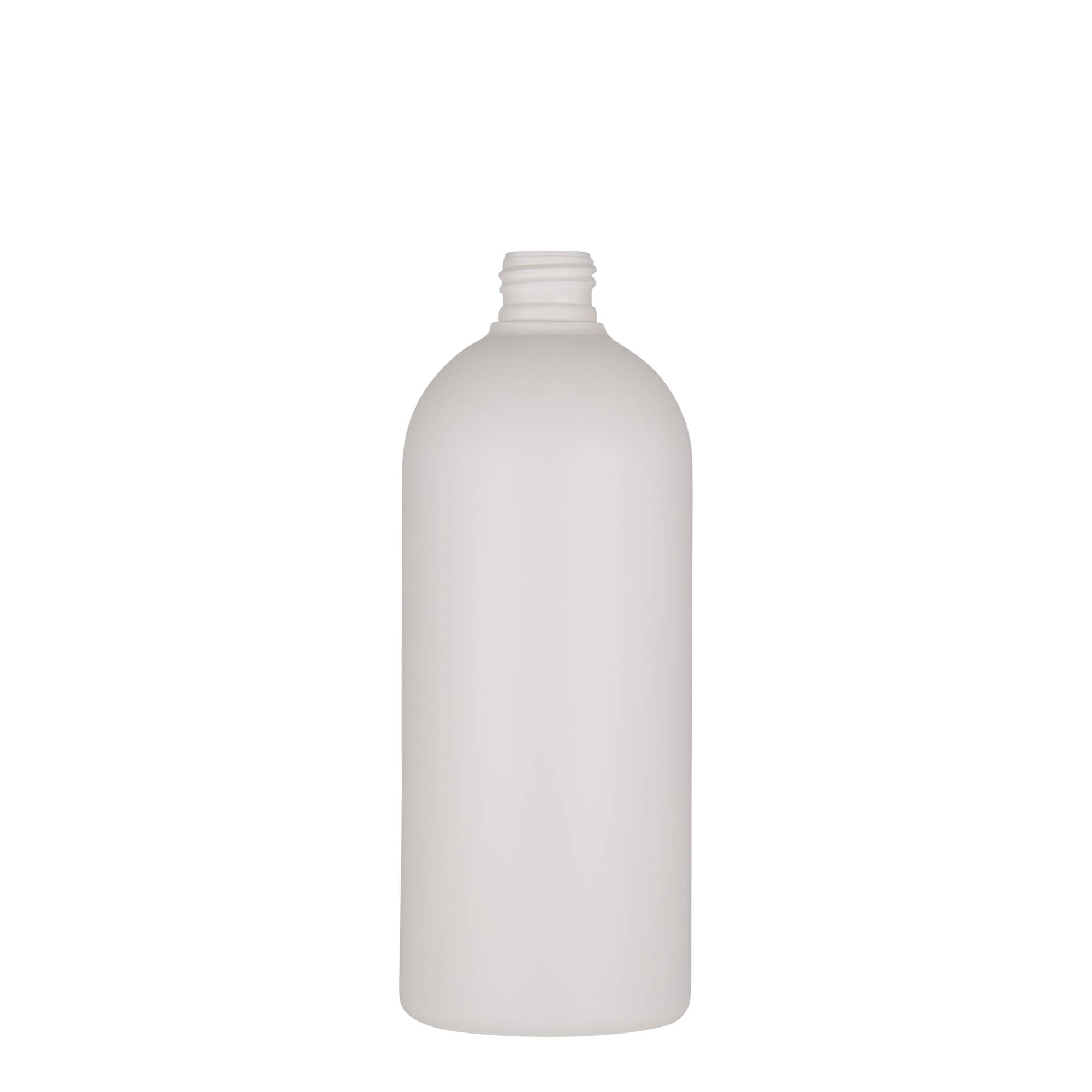 Flacon din plastic de 500 ml „Tuffy”, HDPE, alb, gura: 24/410
