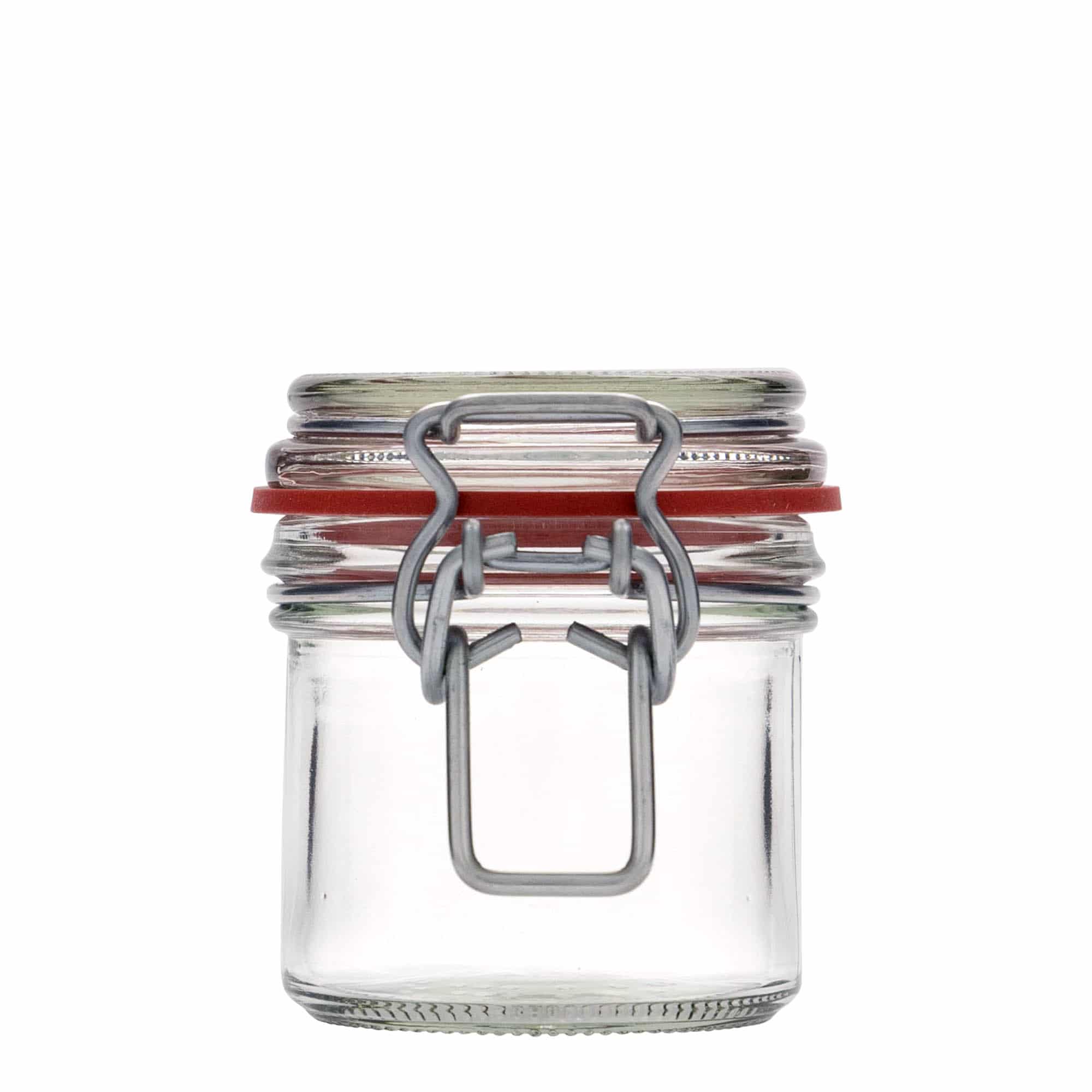 125 ml borcan cu clemă metalică, gura: închidere cu clemă metalică