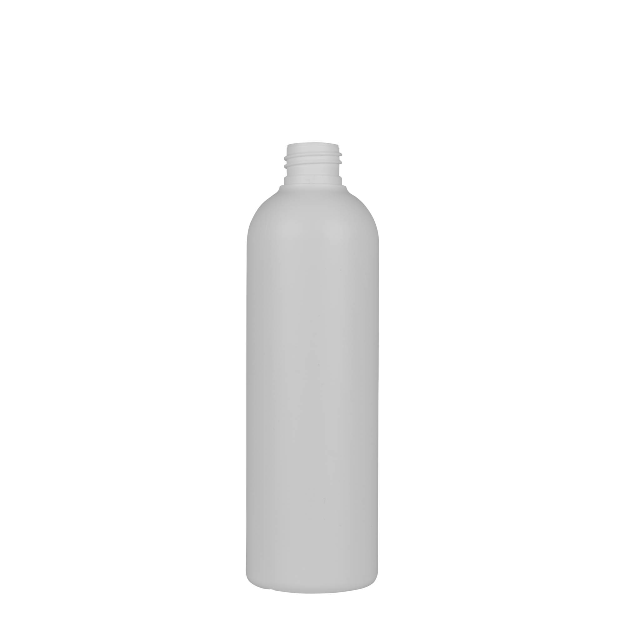 Sticlă din plastic de 300 ml „Tuffy”, HDPE, albă, gura: 24/410 Sticlă din plastic de 300 ml „Tuffy”, HDPE, albă, gura: 24/410