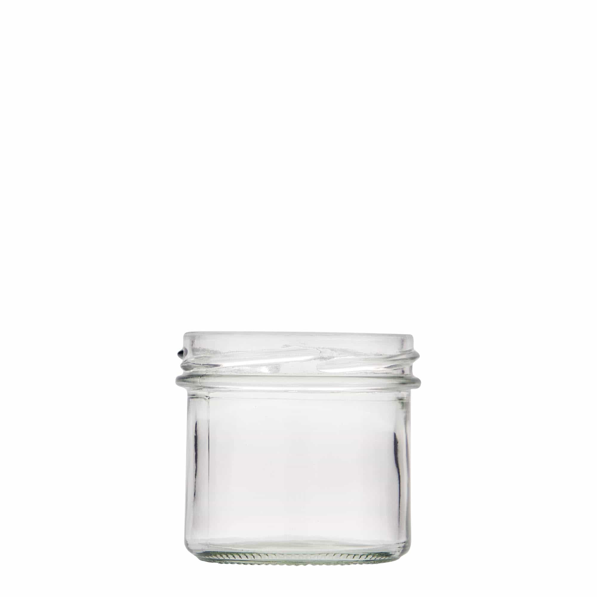 125 ml borcan cu fund plat, gura: Twist-Off (TO 66)