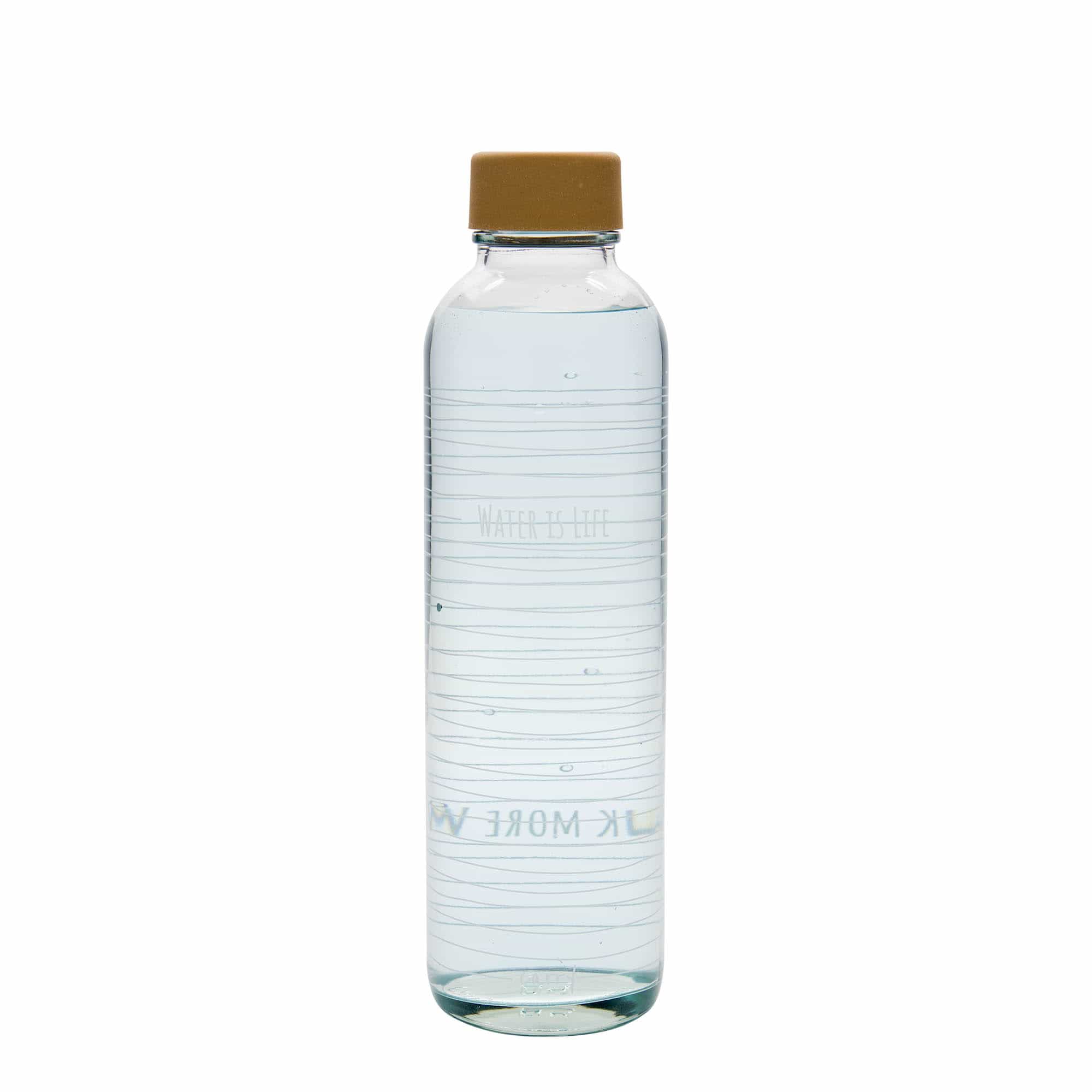 Sticlă de băut de 700 ml CARRY Bottle „Apa este viață”, deschidere: capac cu filet