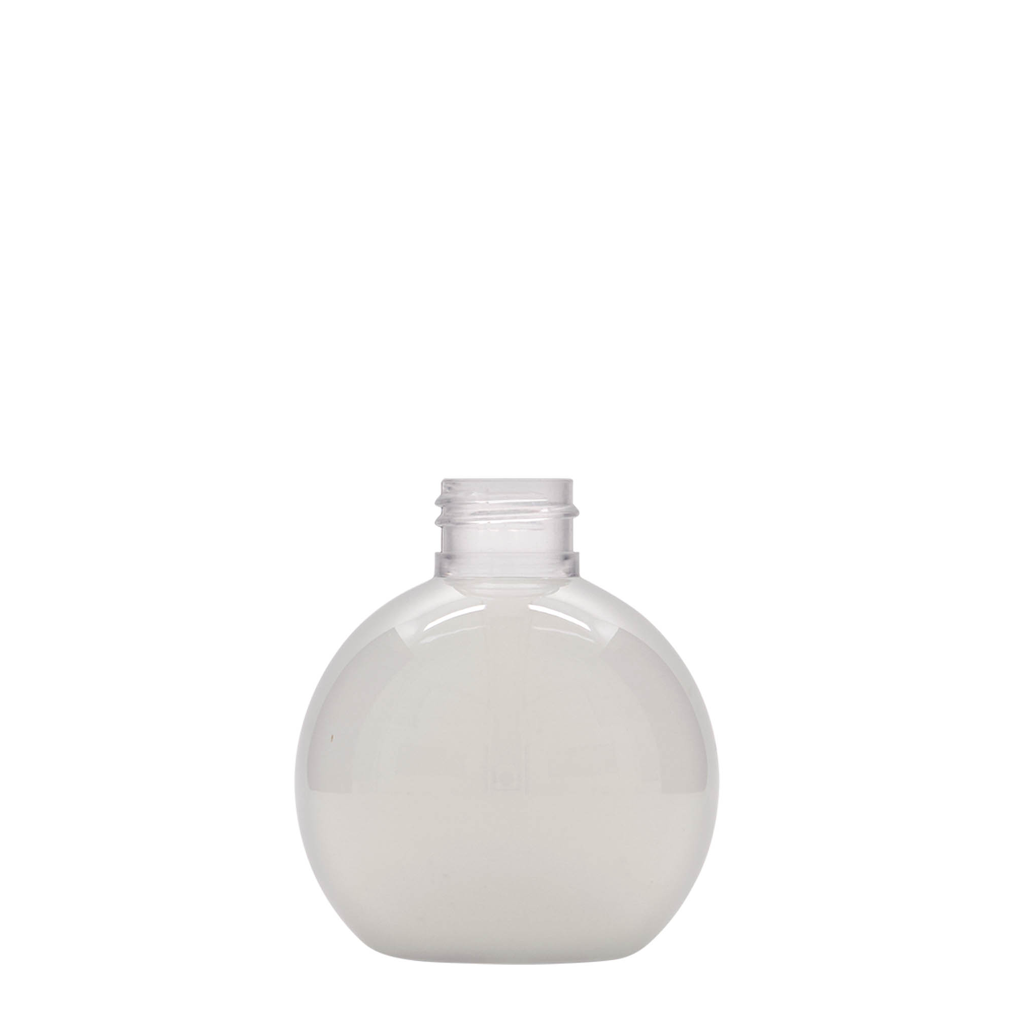 Sticlă PET de 150 ml „Perry”, rotundă, plastic, gât: 24/410 Sticlă PET de 150 ml „Perry”, rotundă, plastic, gât: 24/410