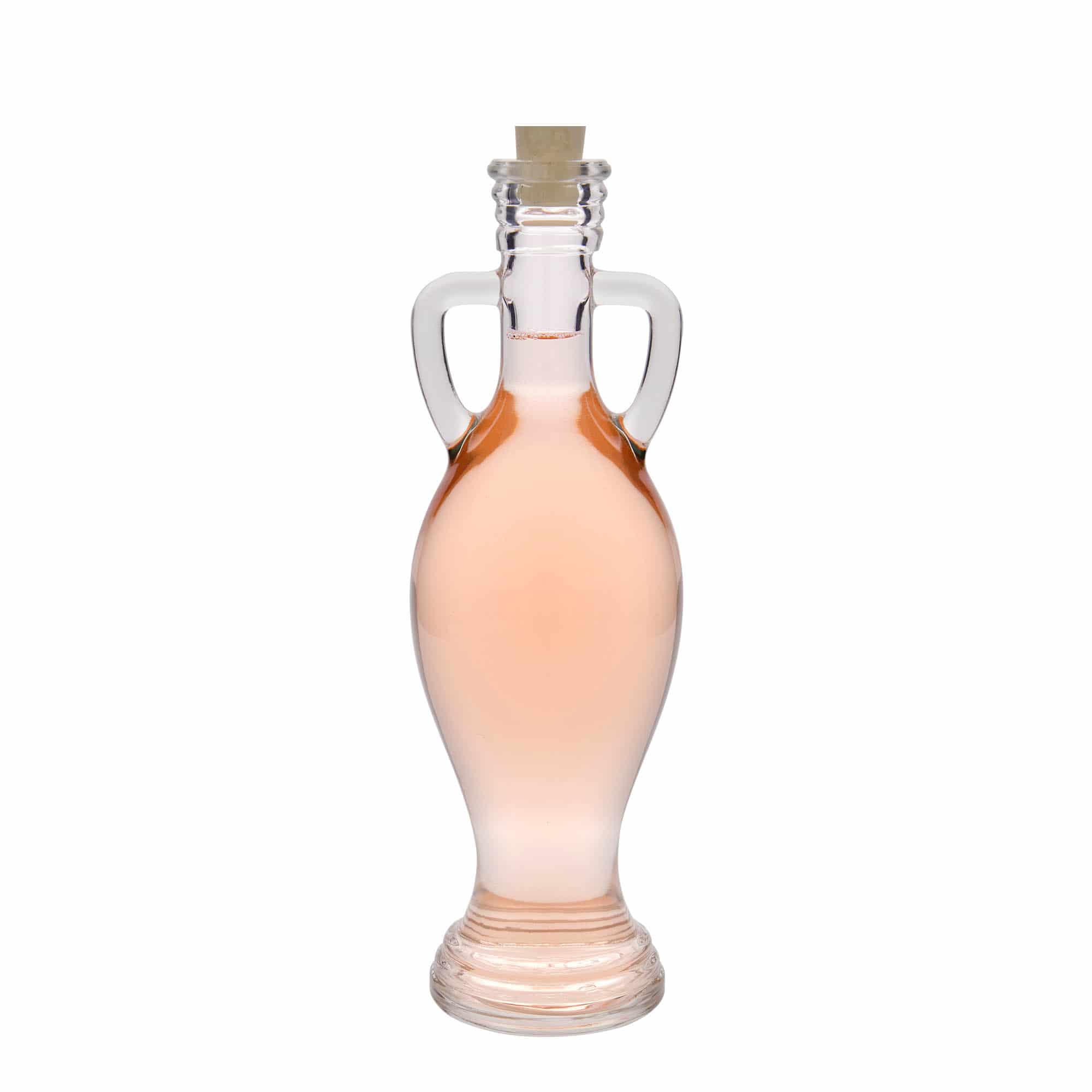 Sticlă de sticlă de 500 ml „Amforă”, gură: dop de plută