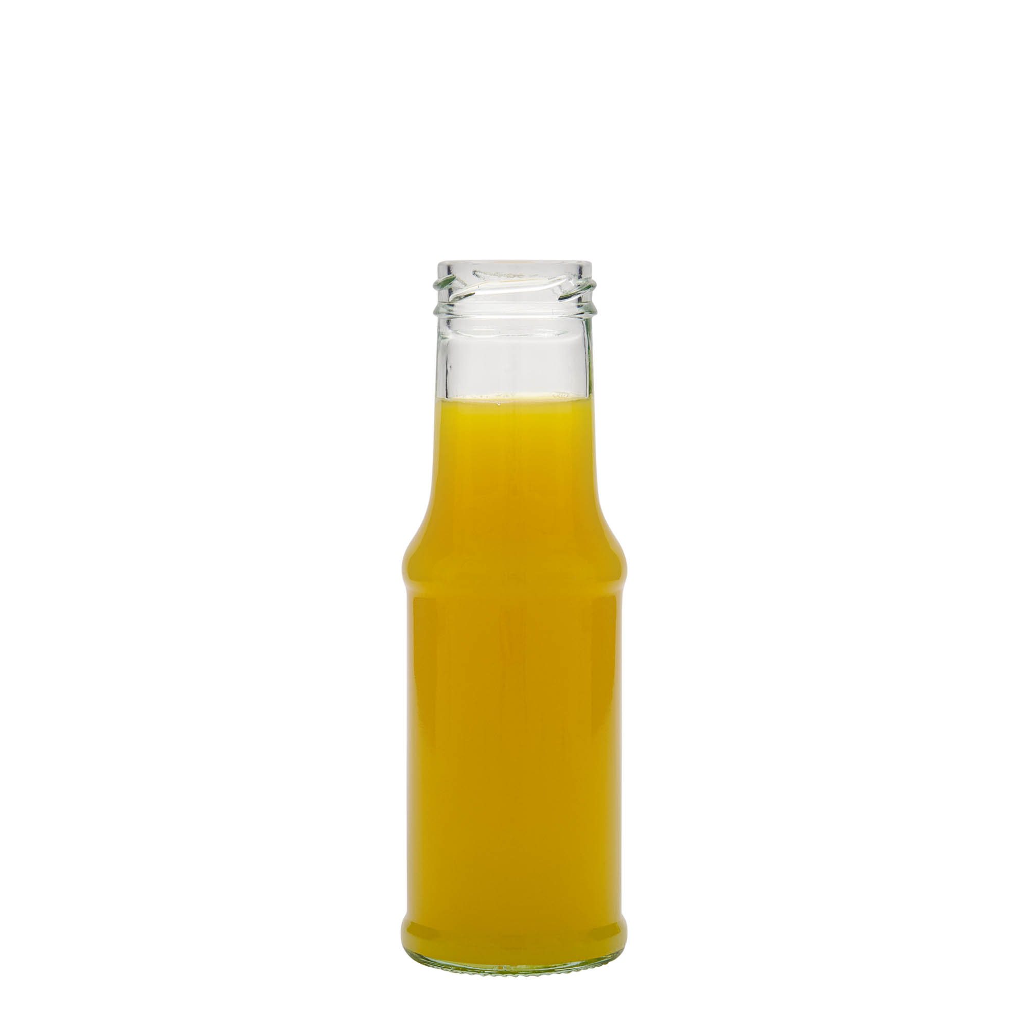 Sticlă pentru sos de 200 ml, sticlă, gura: Twist-Off (TO 43) Sticlă pentru sos de 200 ml, sticlă, gura: Twist-Off (TO 43)