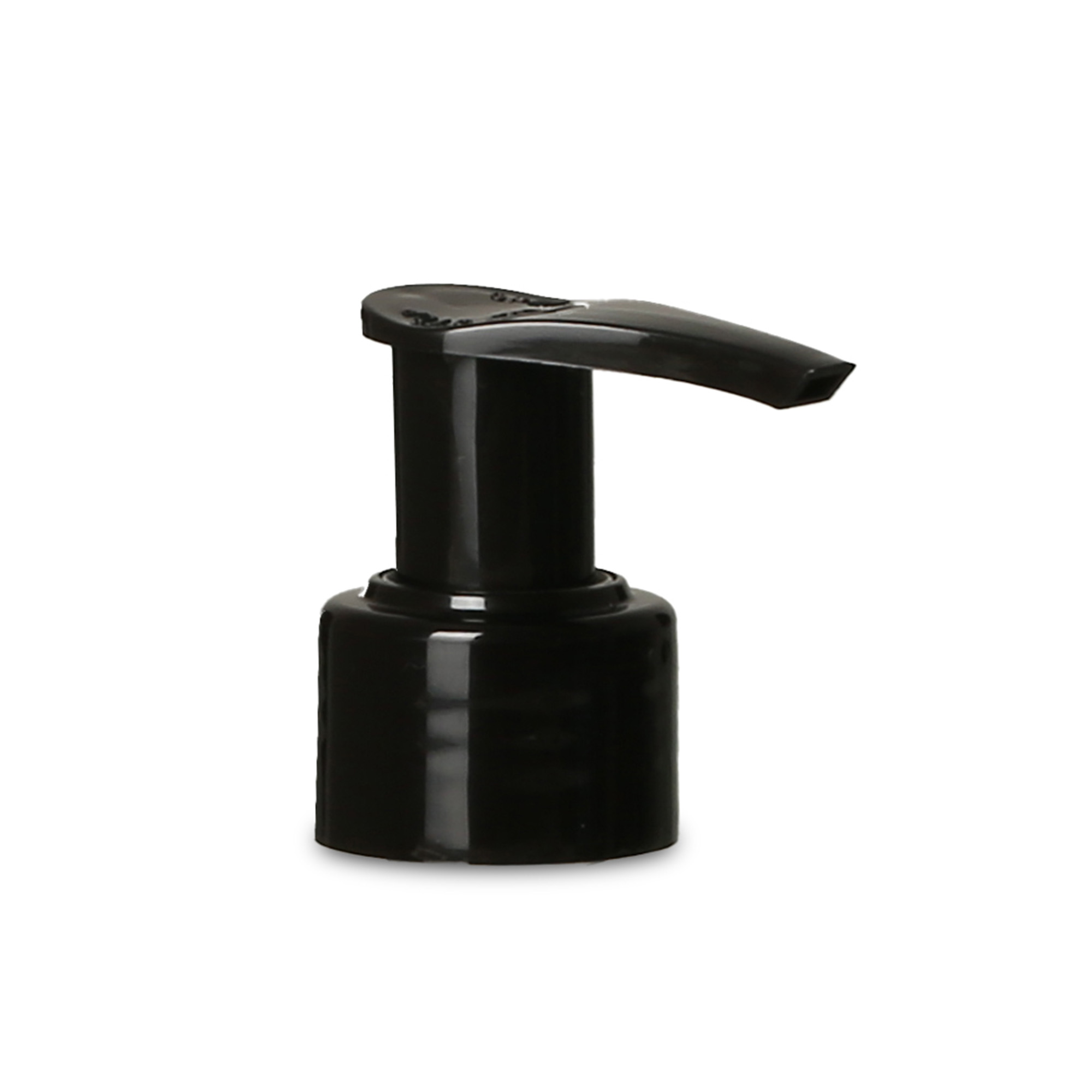 Capac cu filet pentru pompă dozatoare, plastic PP, negru, pentru deschidere: PP 28 Capac cu filet pentru pompă dozatoare, plastic PP, negru, pentru deschidere: PP 28