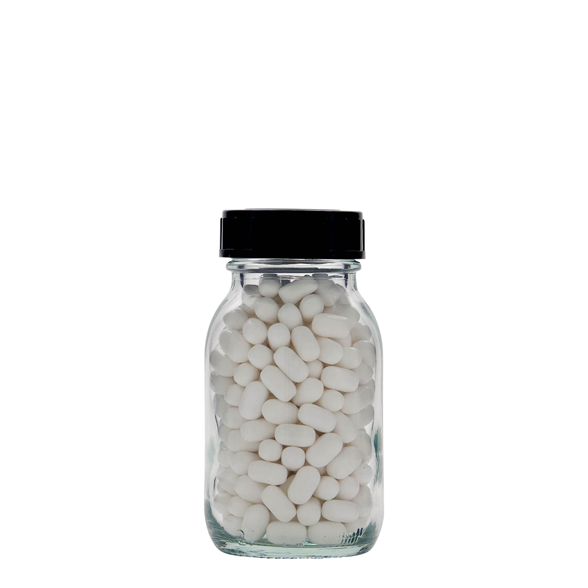 125 ml borcan cu gât larg, deschidere: DIN 40 125 ml borcan cu gât larg, deschidere: DIN 40
