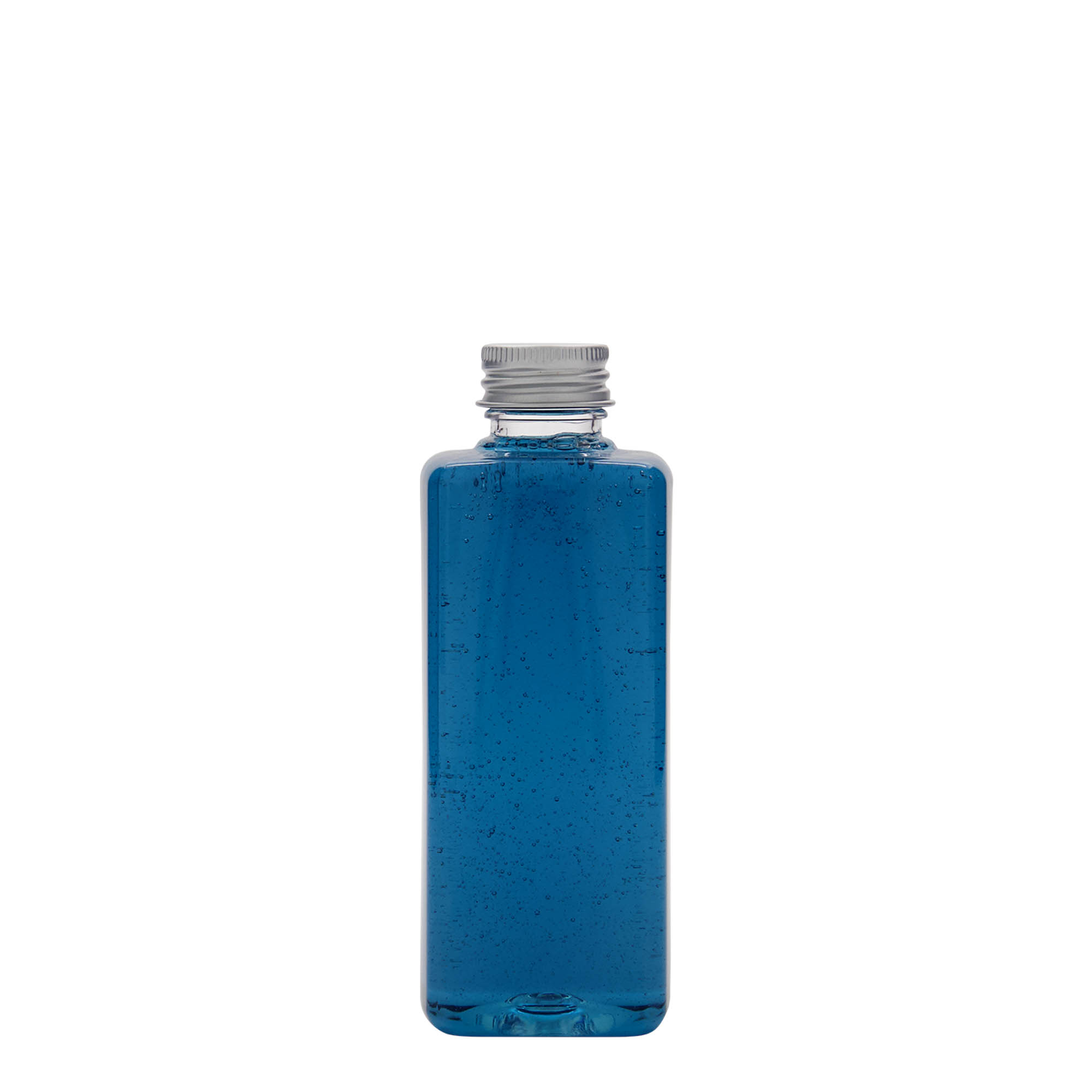 Sticlă PET de 200 ml „Karl”, pătrată, din plastic, gât: 24/410 Sticlă PET de 200 ml „Karl”, pătrată, din plastic, gât: 24/410