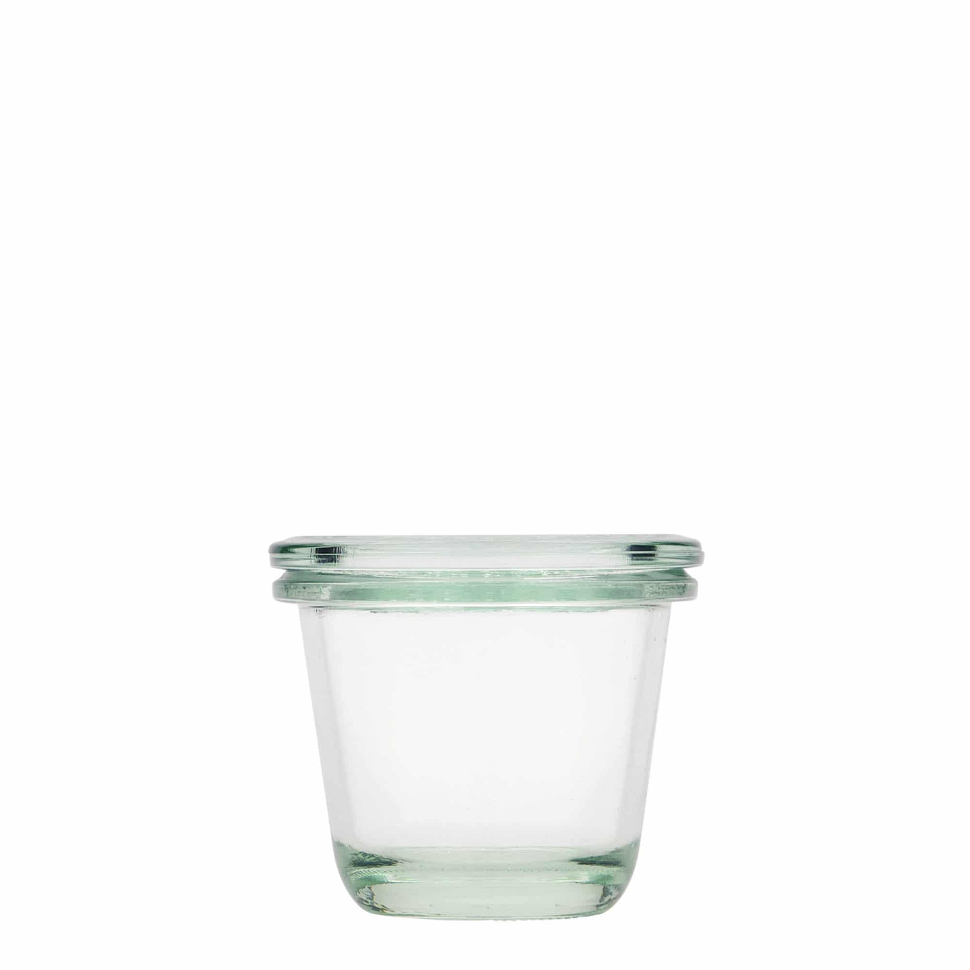 80 ml borcan gourmet WECK, gura: margine rotundă