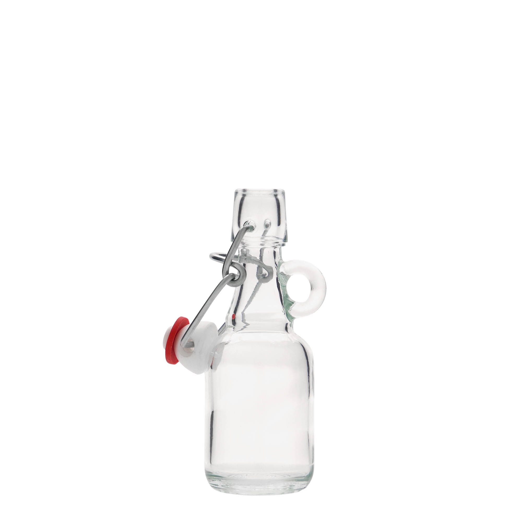 Sticlă de sticlă de 40 ml „Santos”, deschidere: capac cu balama Sticlă de sticlă de 40 ml „Santos”, deschidere: capac cu balama