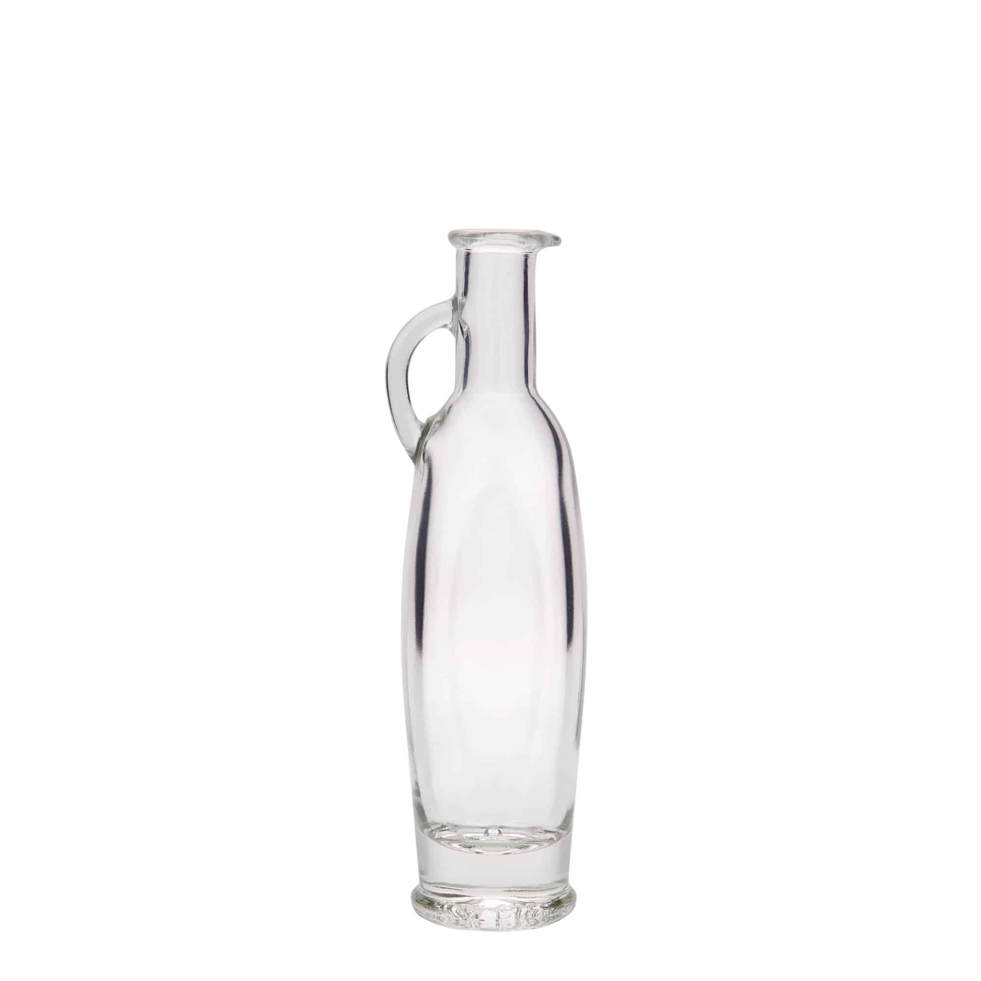 Sticlă de sticlă 100 ml „Eleganta”, ovală, gura: dop de plută