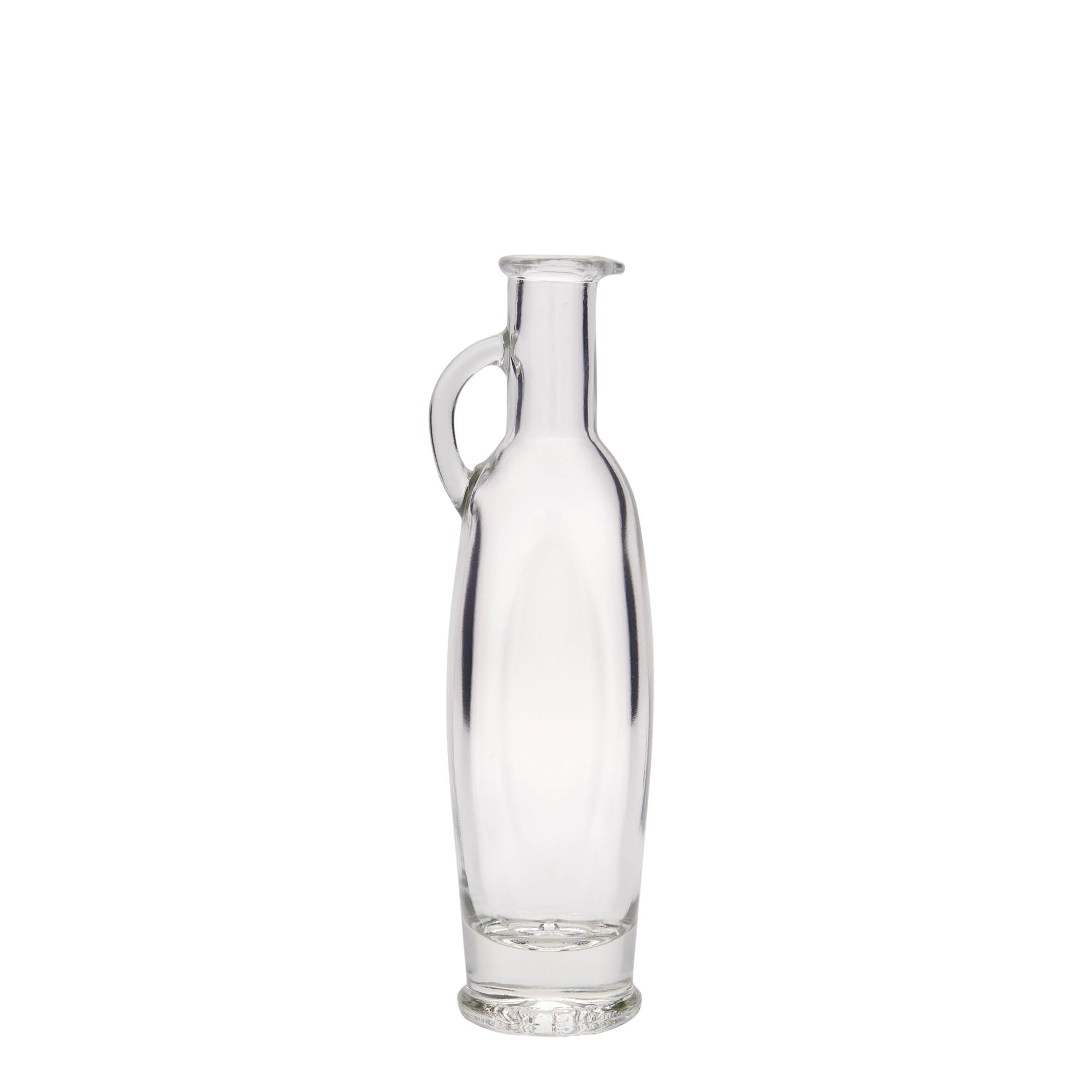 Sticlă de sticlă 100 ml „Eleganta”, ovală, gura: dop de plută