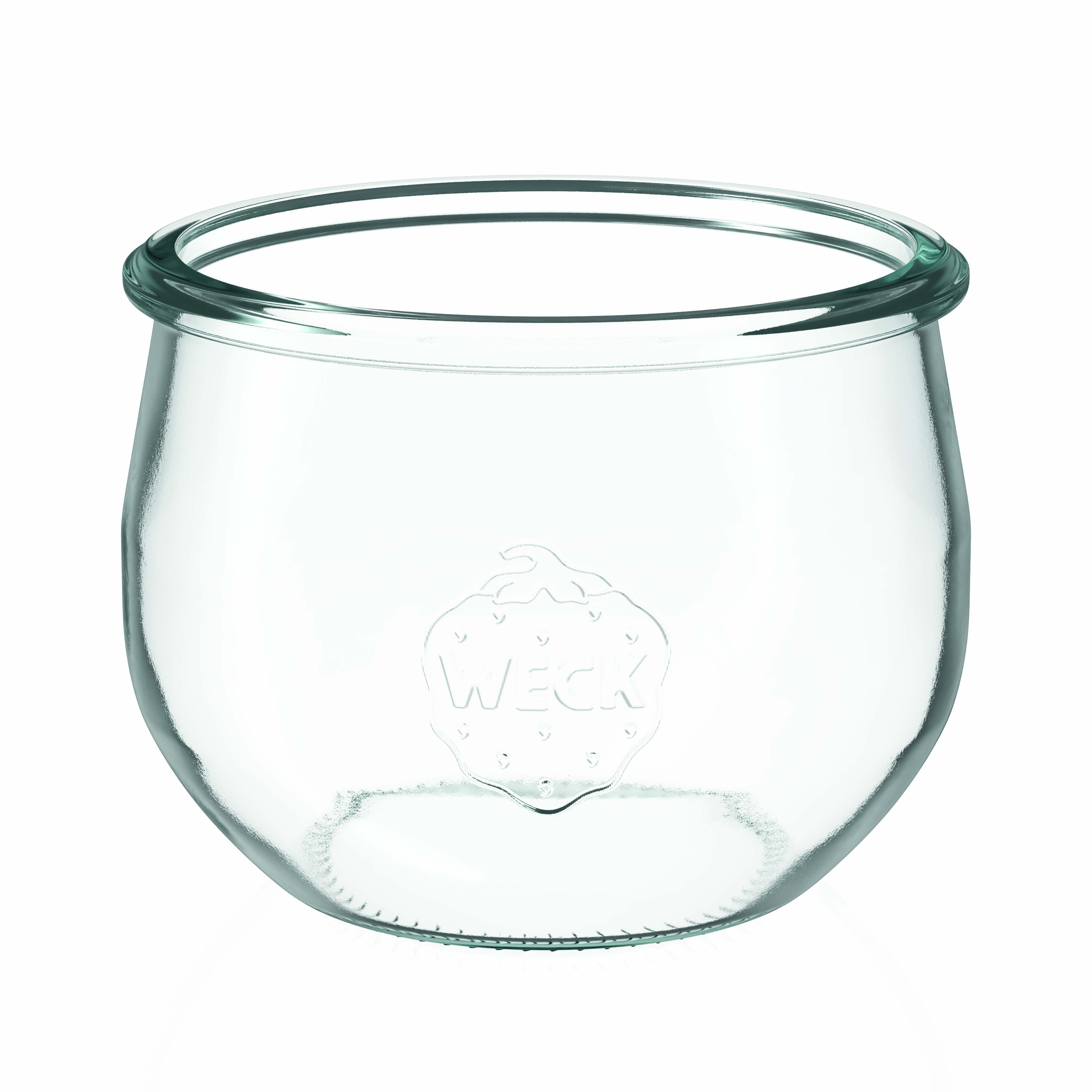 6x 580 ml borcan WECK tip lalea cu capac de sticlă RR 100