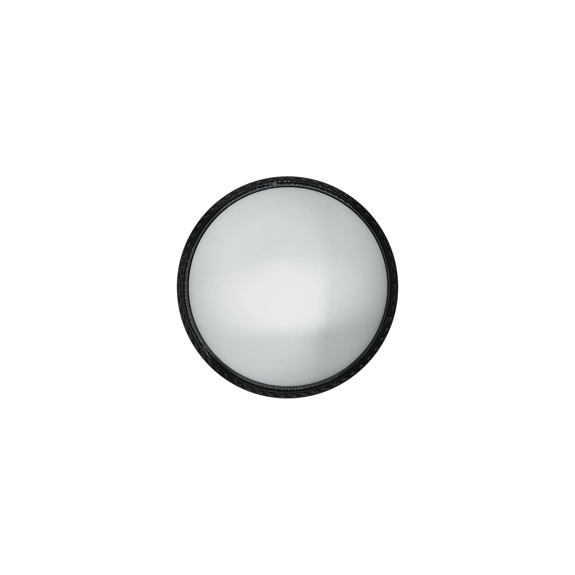 Capac cu filet pentru 50 ml „Antonella”, plastic PP, negru