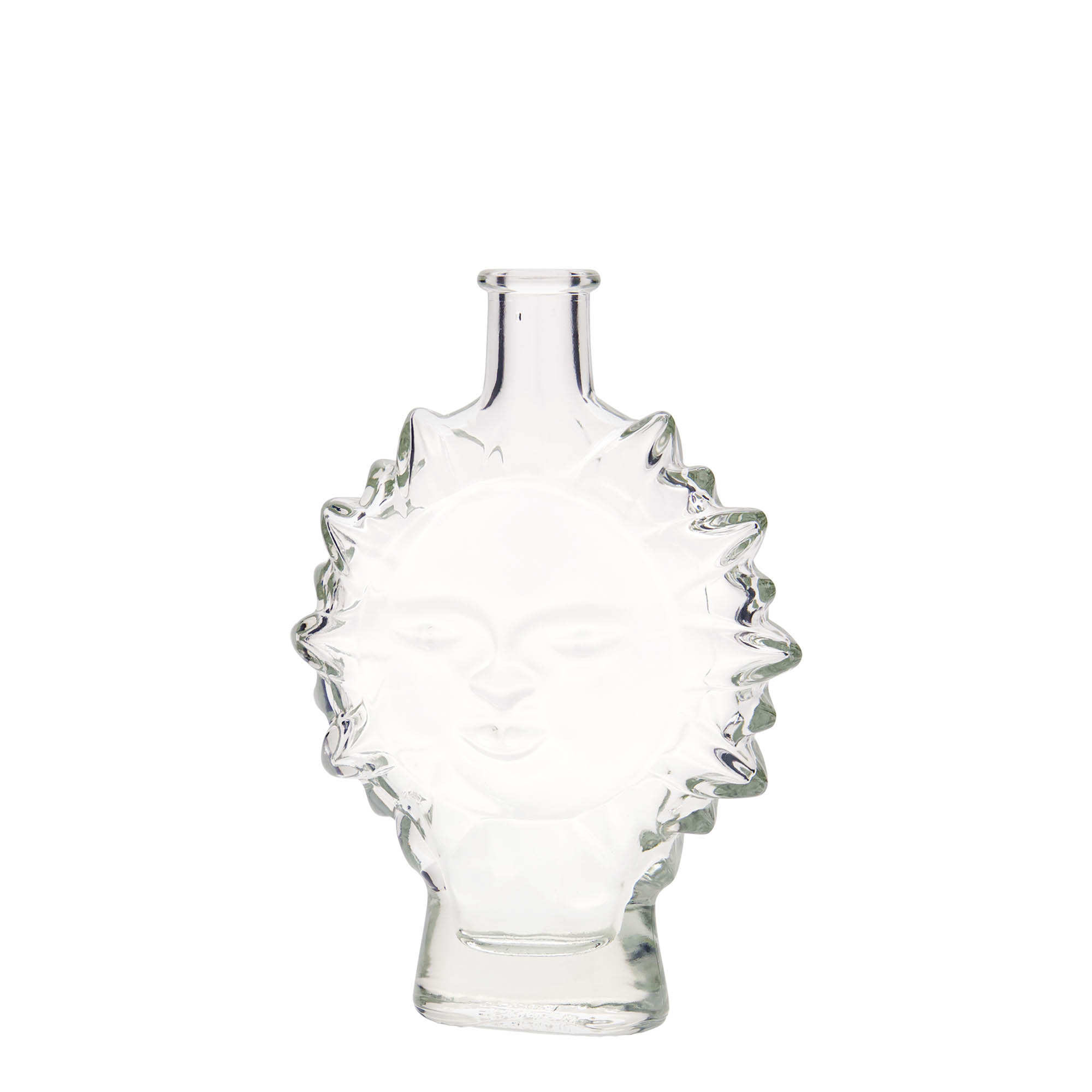 Sticlă de sticlă de 200 ml „Soare”, gură: dop de plută