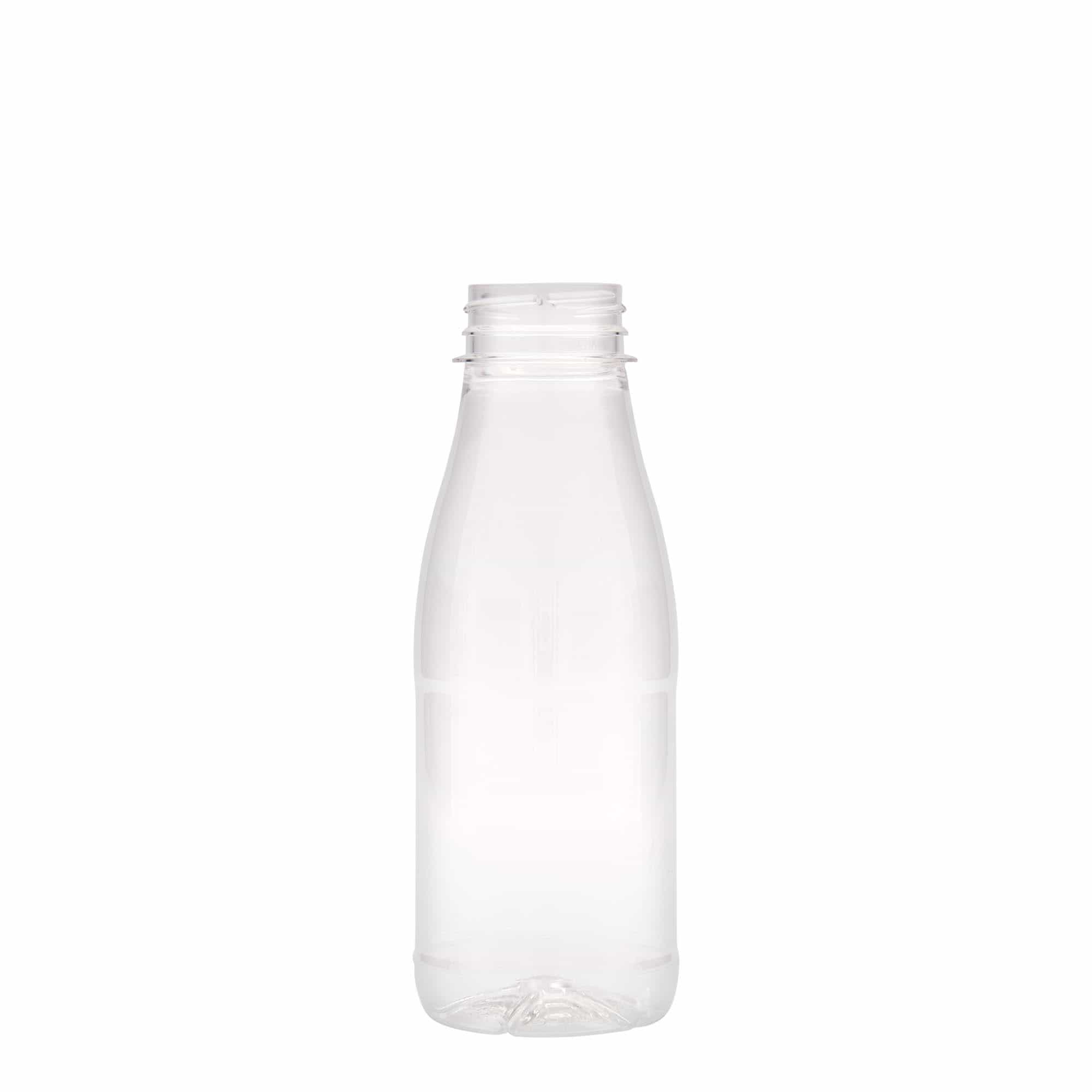 Sticlă PET de 330 ml „Milk and Juice”, plastic, gura: 38 mm