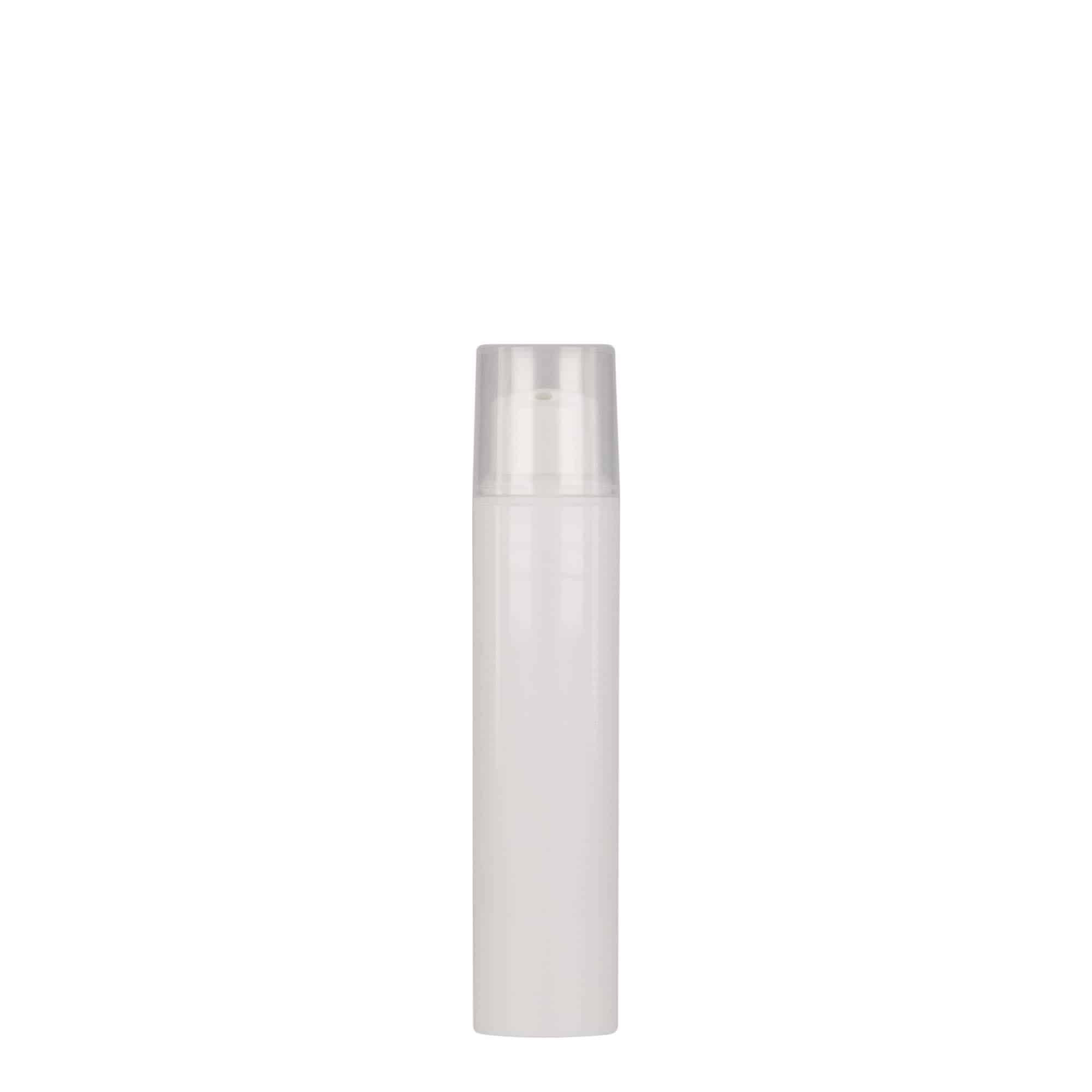 15 ml dozator Airless 'Nano', plastic PP, alb