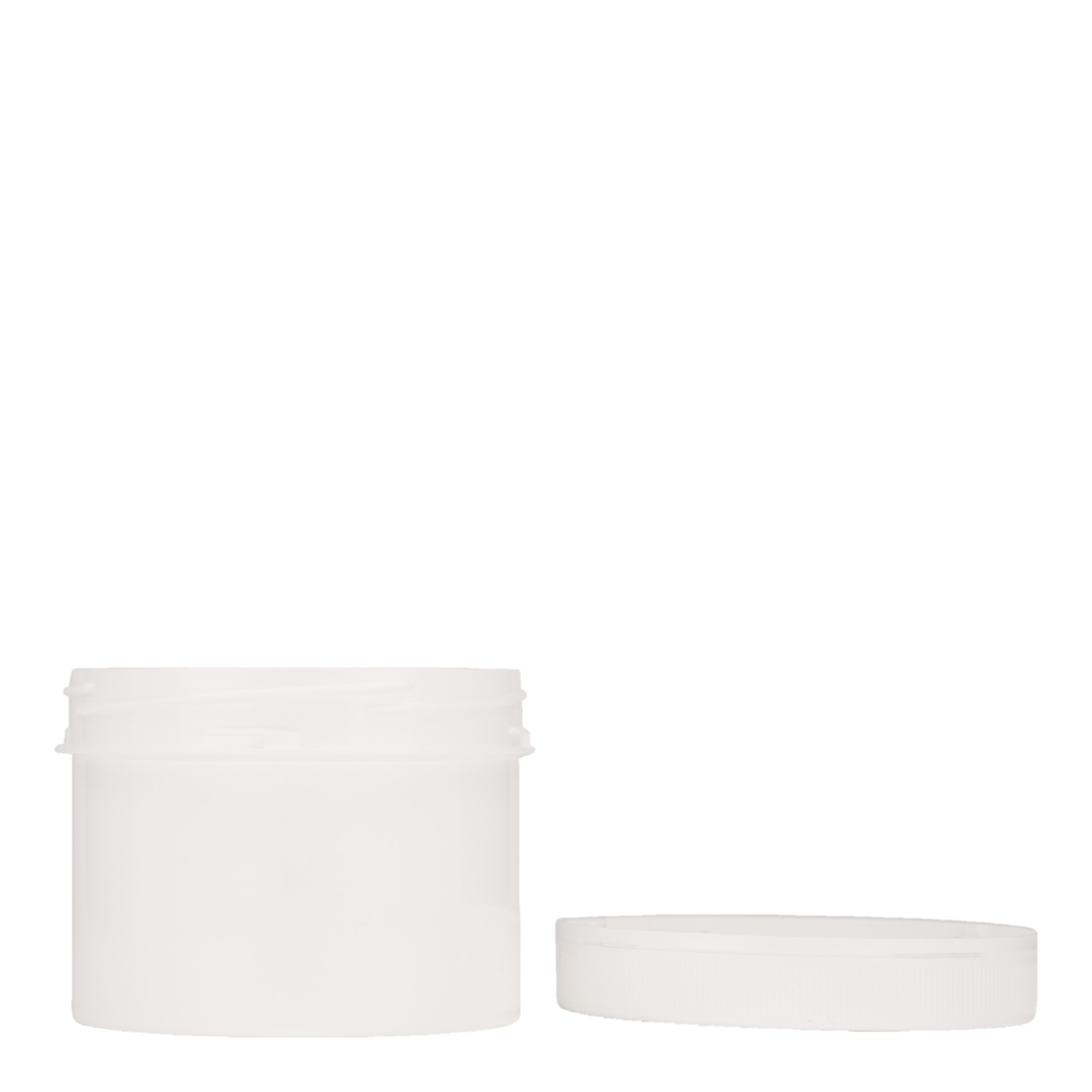 300 ml cutie din plastic „Securilock”, PP, alb, gură: capac cu filet