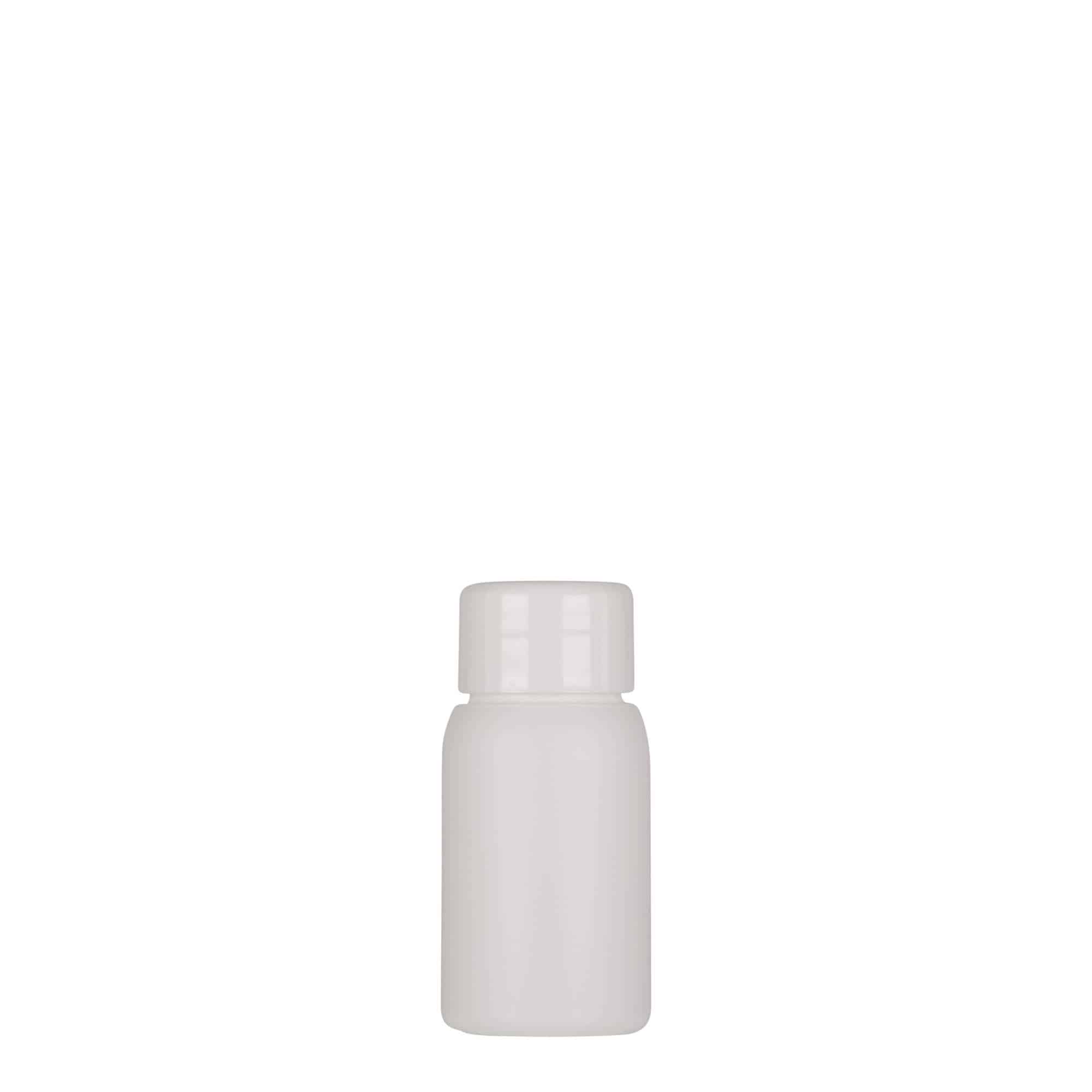 Flacon din plastic de 30 ml „Tuffy”, HDPE, alb, gât: 24/410