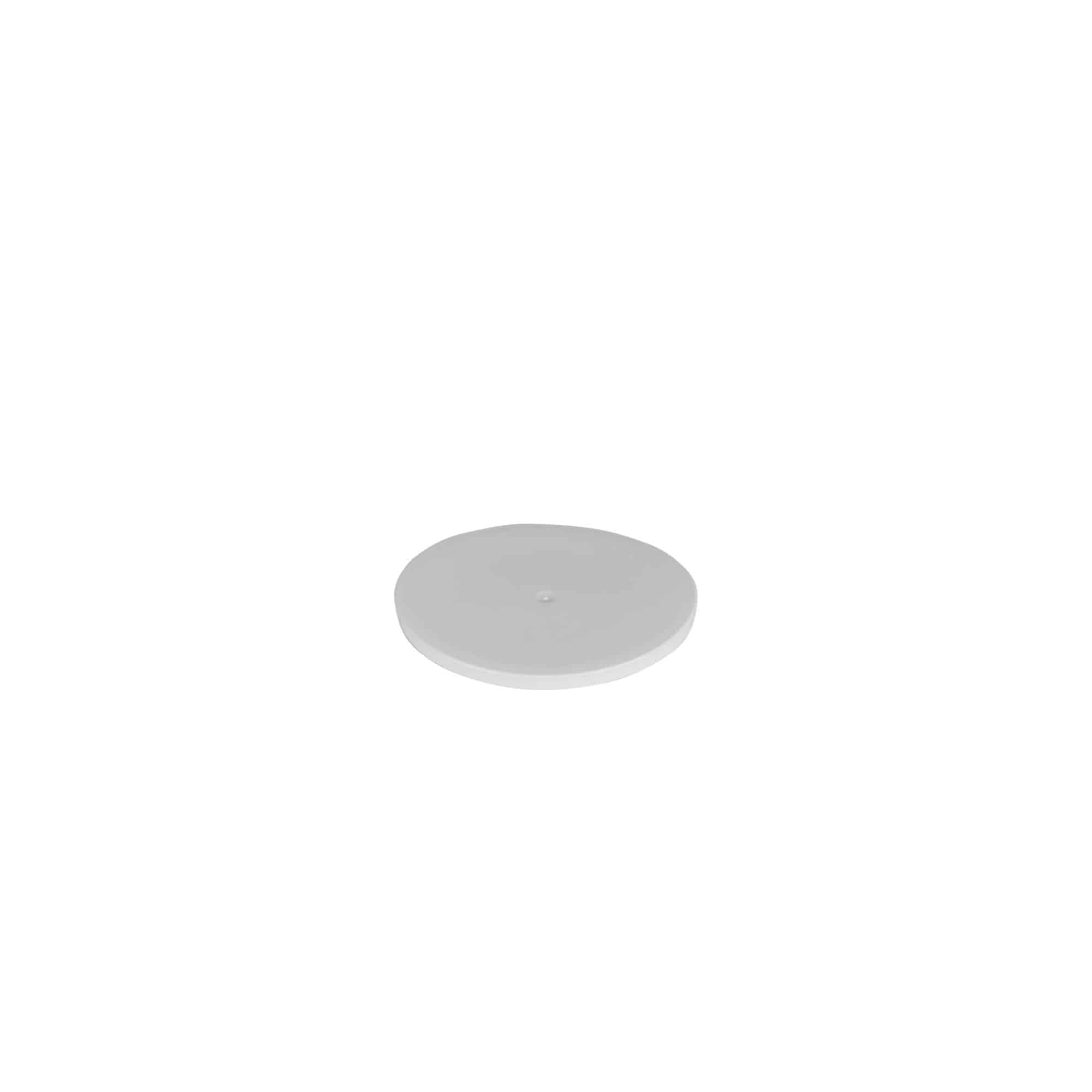 Disc de acoperire pentru 50 ml „Bianca”, plastic PP, alb
