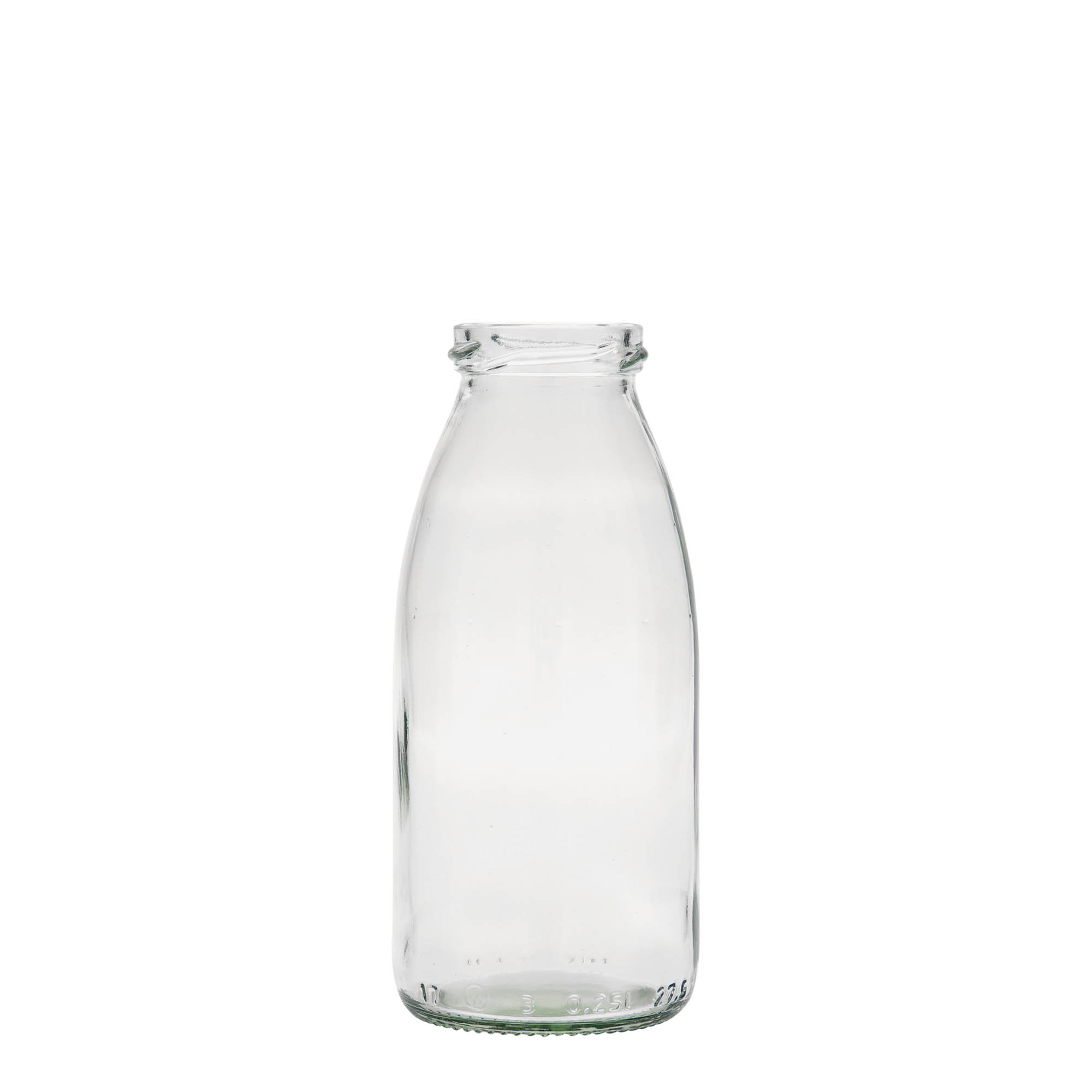 Sticlă de sticlă de 250 ml Vroni #, gura: Twist-Off (TO 43) Sticlă de sticlă de 250 ml Vroni #, gura: Twist-Off (TO 43)