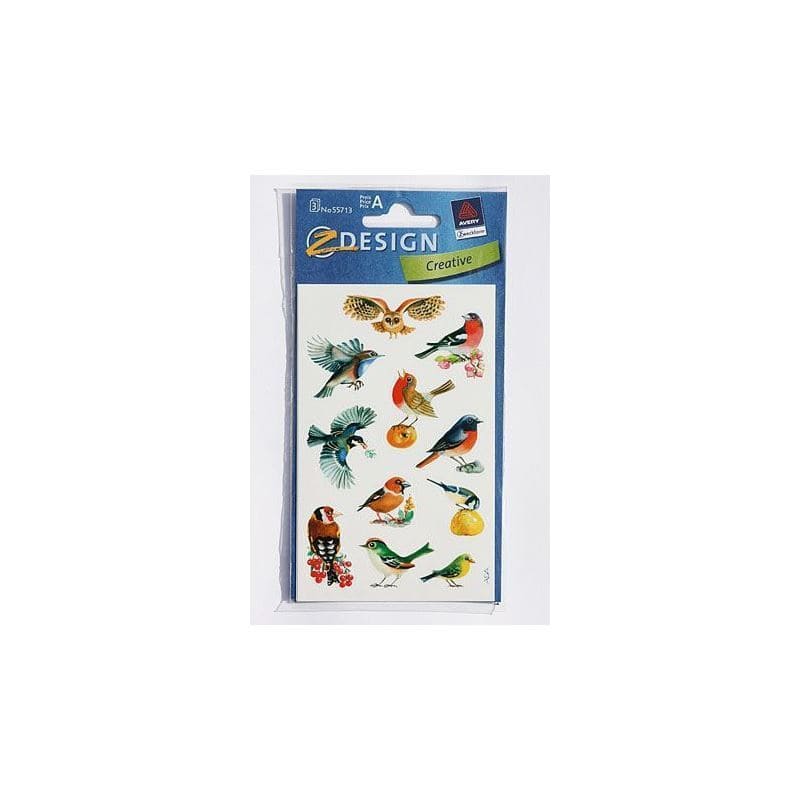 Zweckform autocolante „Păsări”, hârtie, multicolor