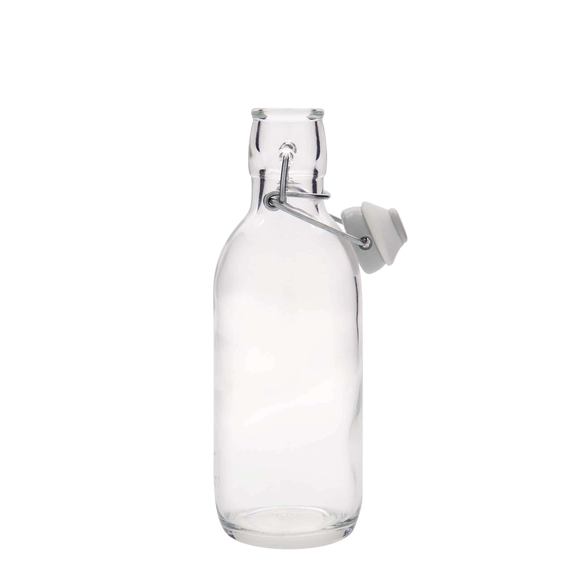 Sticlă de 500 ml „Emilia”, gura: închidere cu clemă