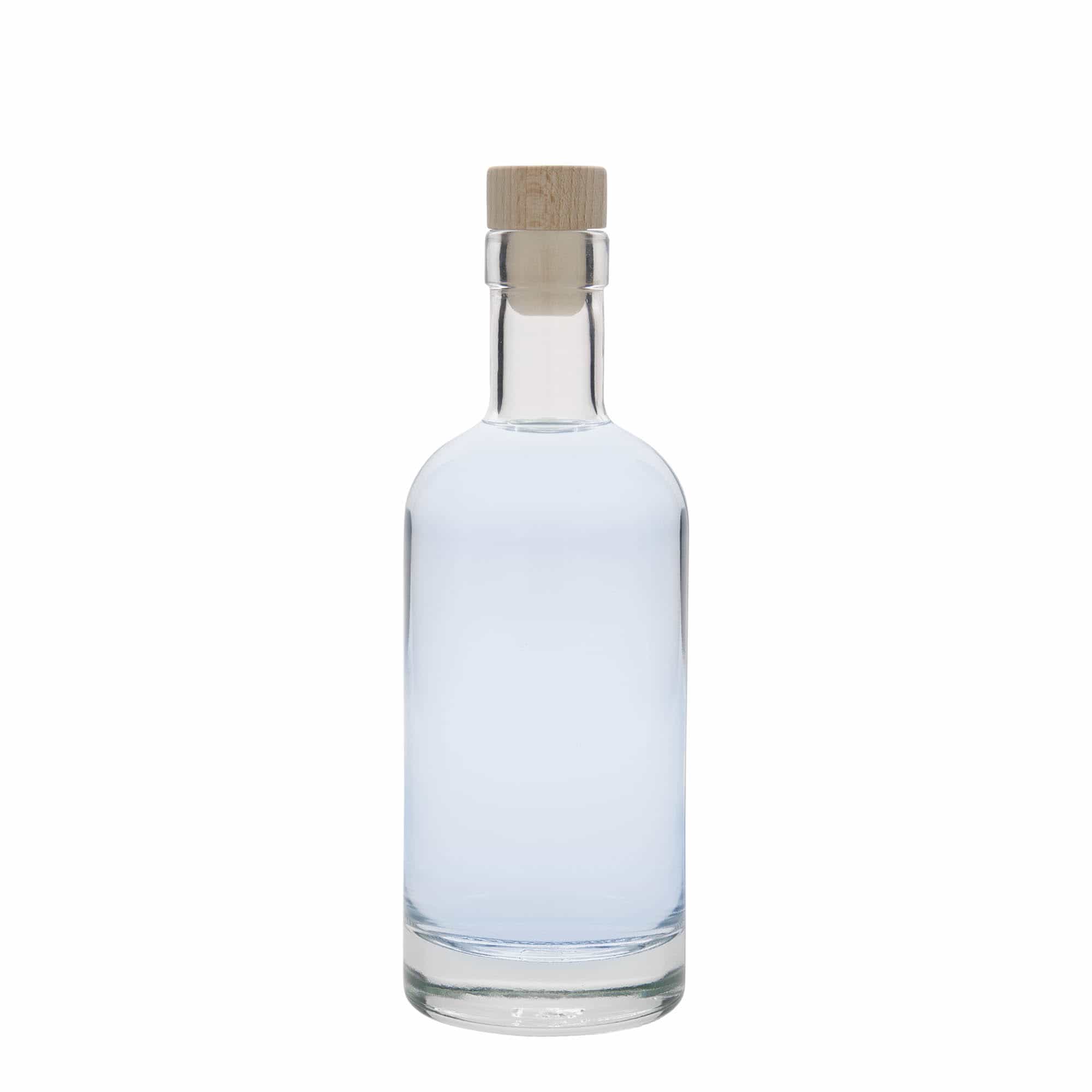 Sticlă de sticlă de 350 ml 'Linea Uno', gura: dop de plută
