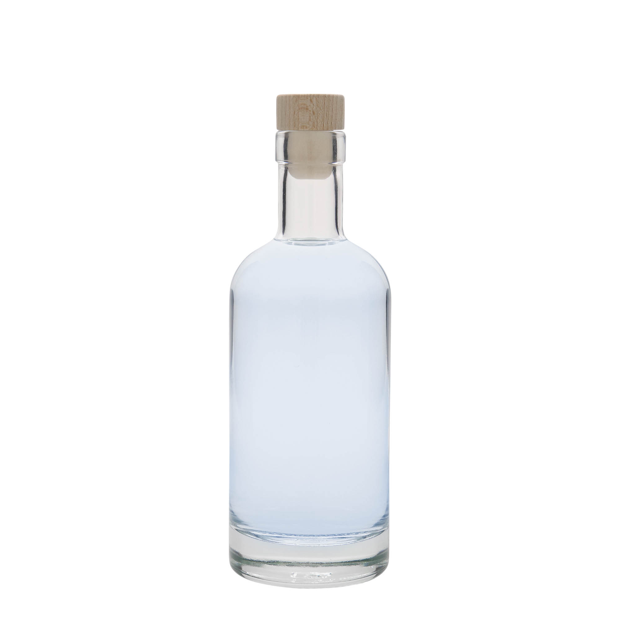 Sticlă de sticlă de 350 ml 'Linea Uno', gura: dop de plută Sticlă de sticlă de 350 ml 'Linea Uno', gura: dop de plută