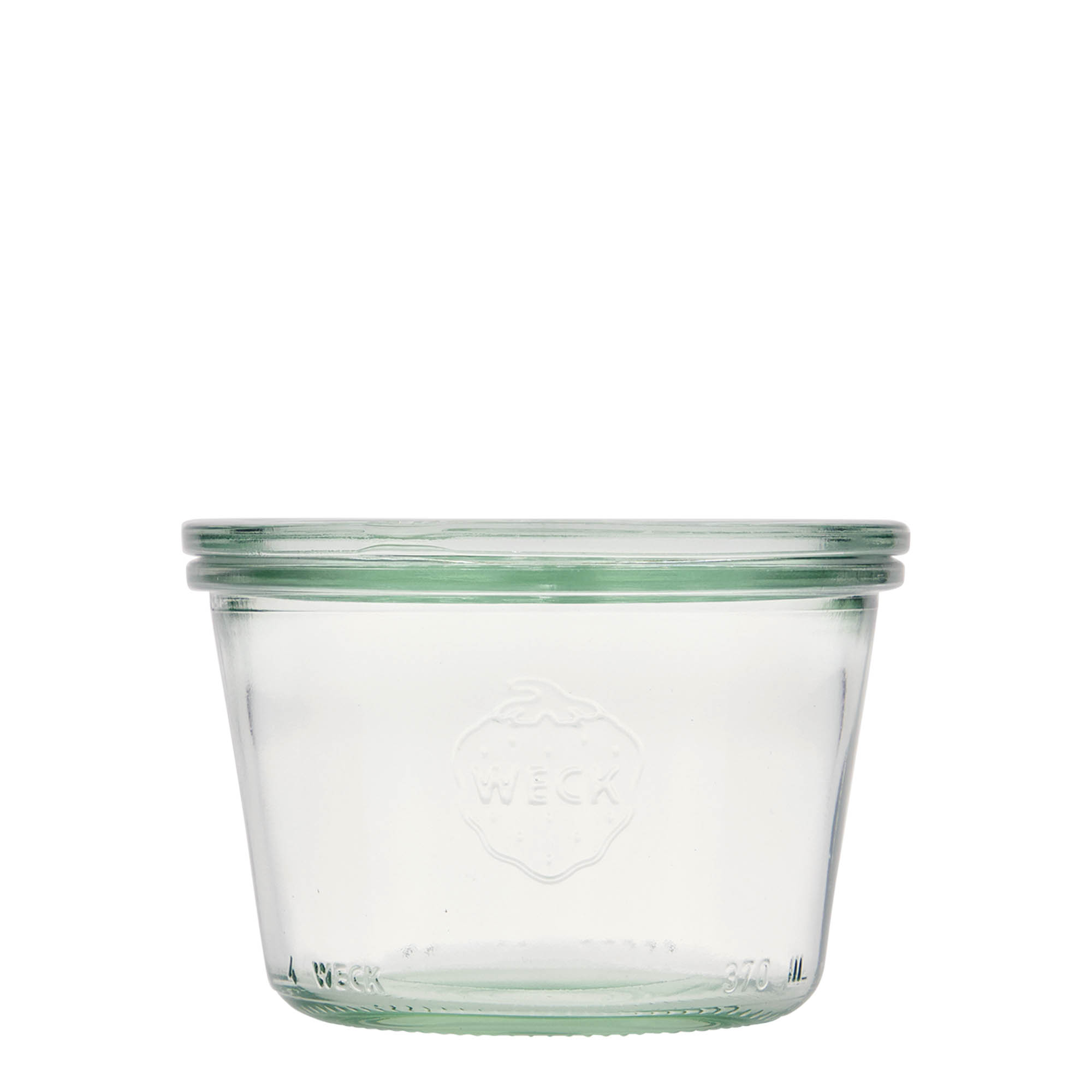 370 ml borcan WECK cu gura largă, margine rotundă 370 ml borcan WECK cu gura largă, margine rotundă