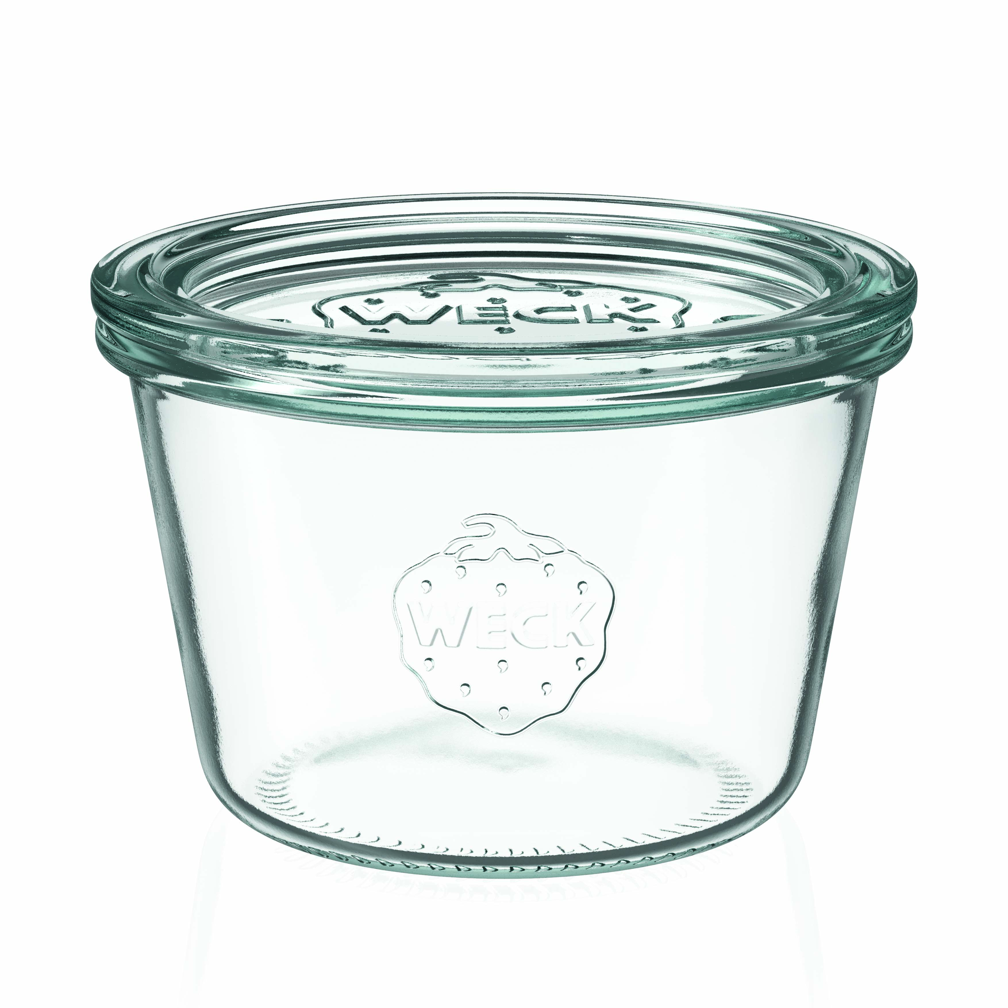 370 ml borcan WECK cu gura largă, margine rotundă