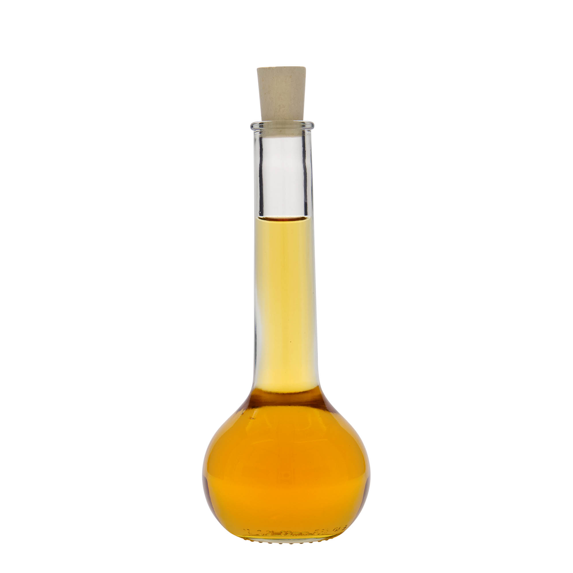 Sticlă de sticlă de 200 ml 'Tulipano', deschidere: dop de plută Sticlă de sticlă de 200 ml 'Tulipano', deschidere: dop de plută