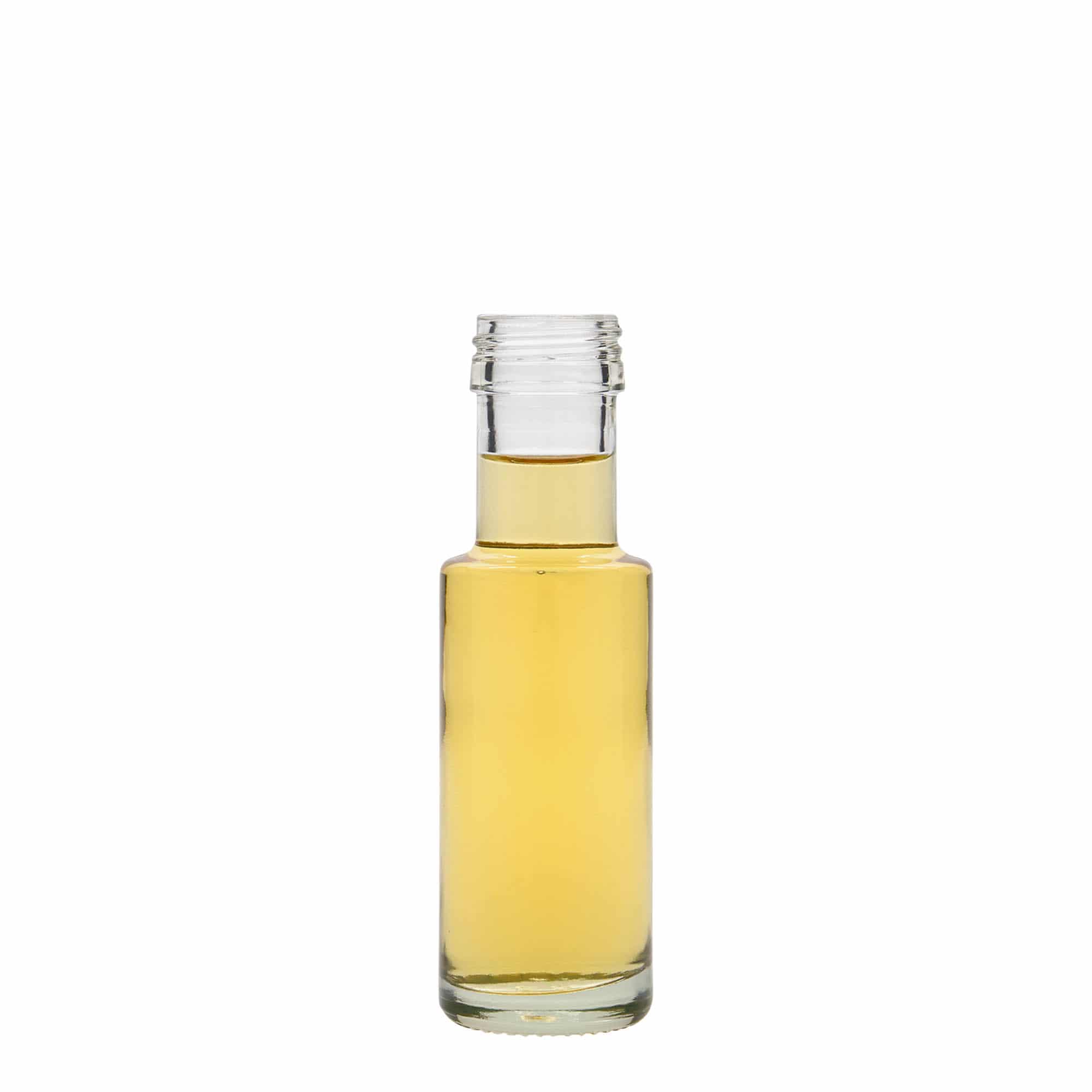 Sticlă de sticlă de 100 ml „Dorica”, gură: PP 31,5