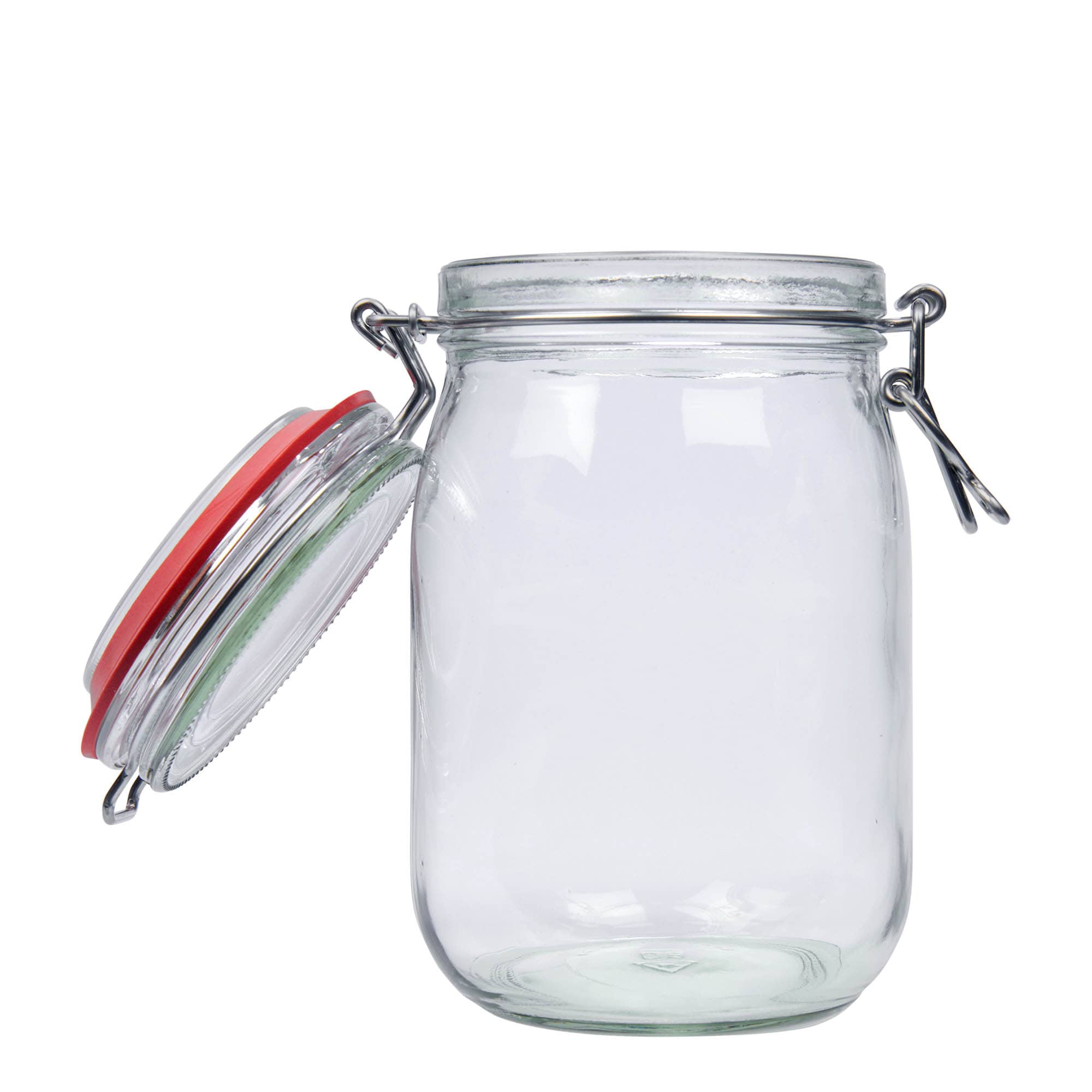 1.140 ml borcan cu clemă metalică #, gura: închidere cu clemă metalică