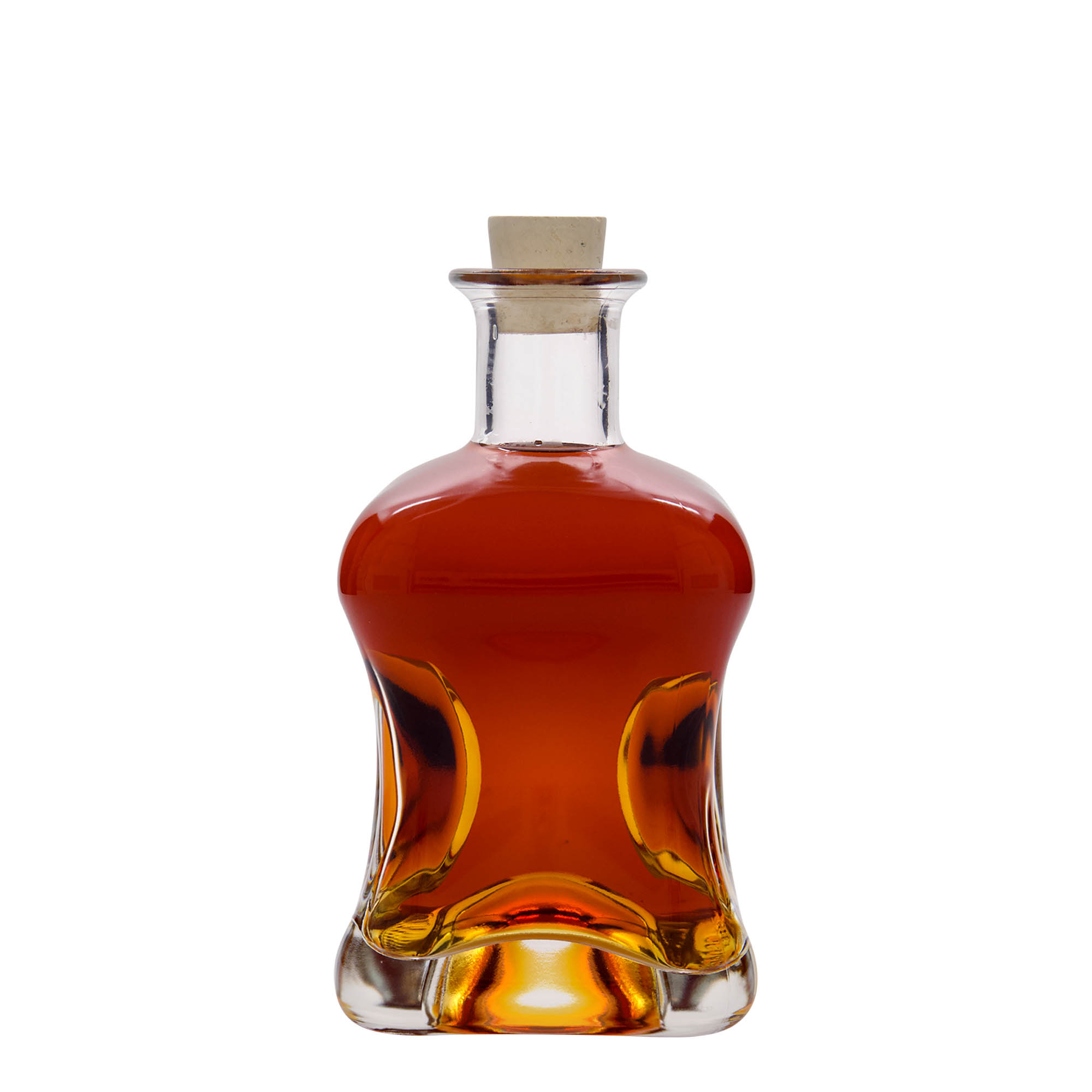 Sticlă de sticlă de 500 ml „Dublin”, pătrată, gură: dop