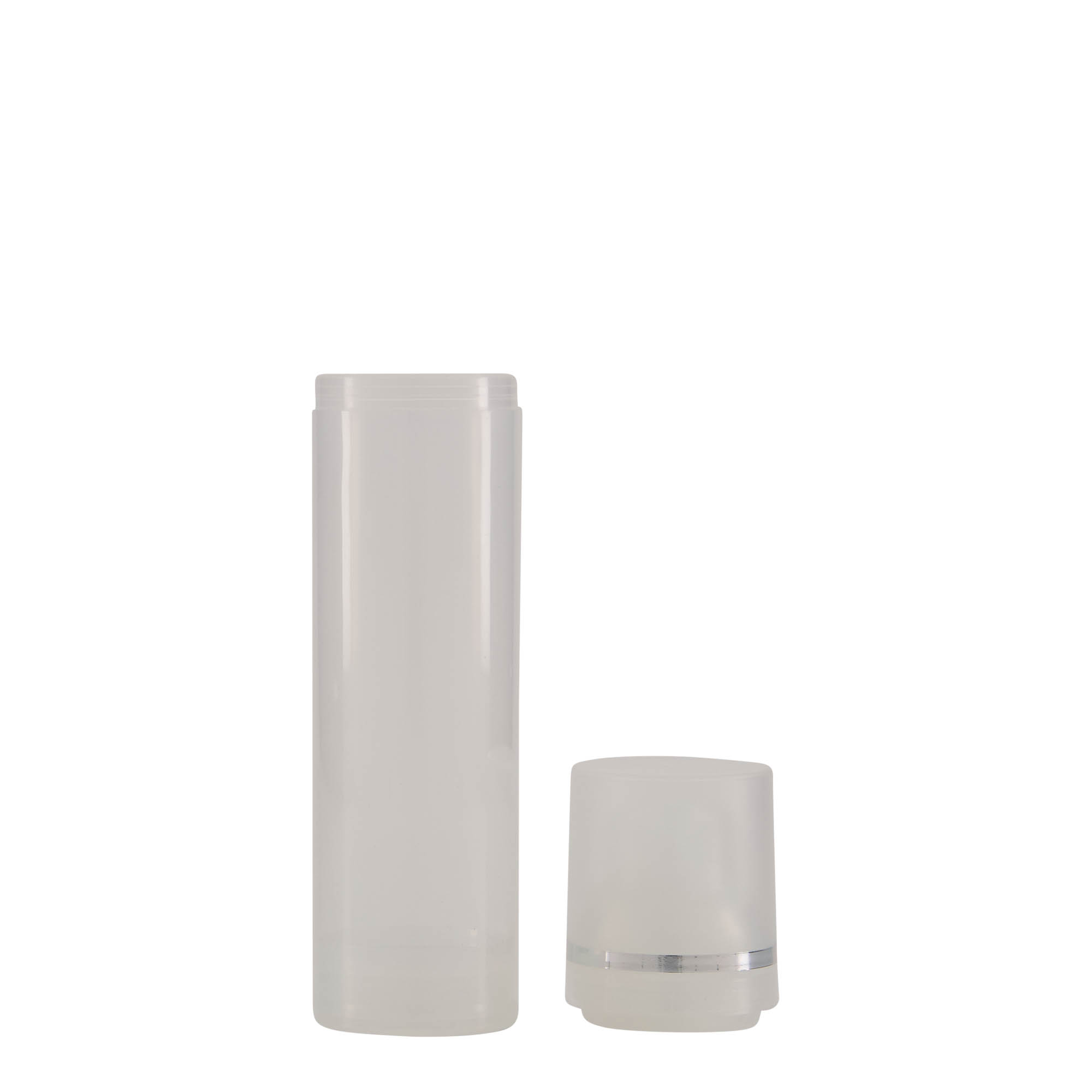 Dispenser Airless 75 ml „Mezzo”, plastic PP, natural