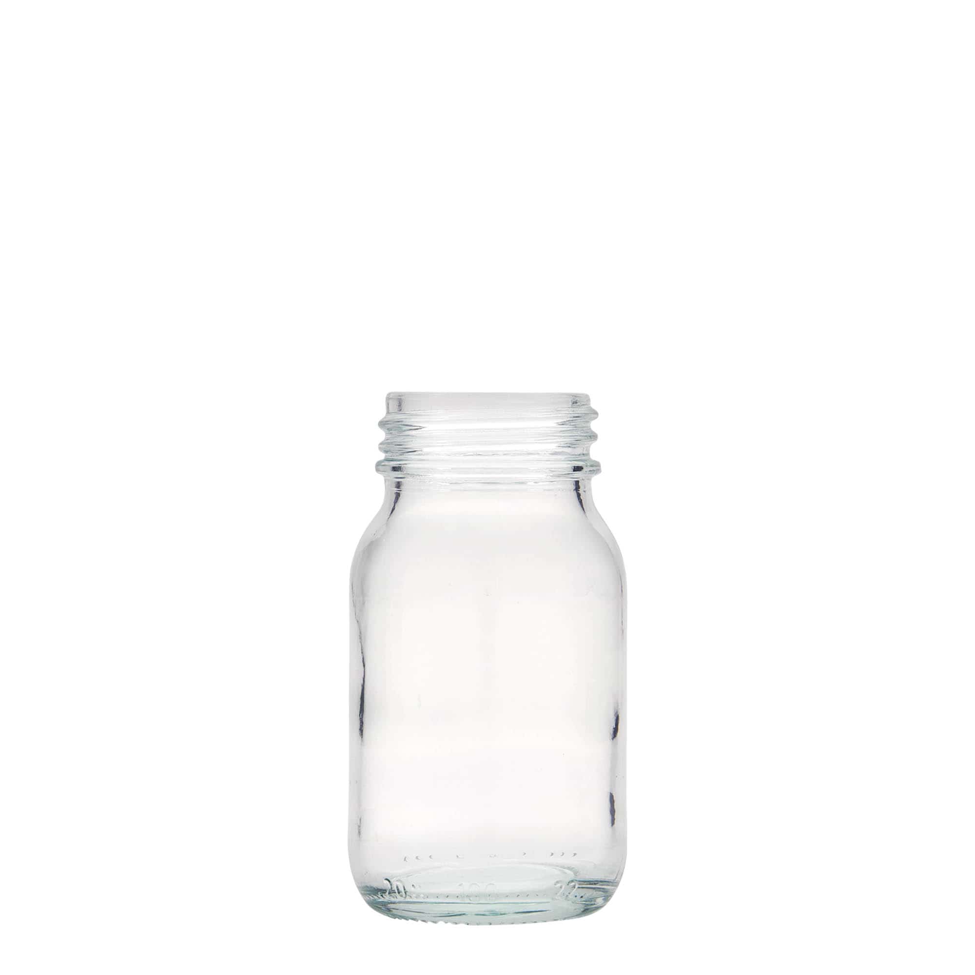 100 ml sticlă cu gât larg, deschidere: DIN 40