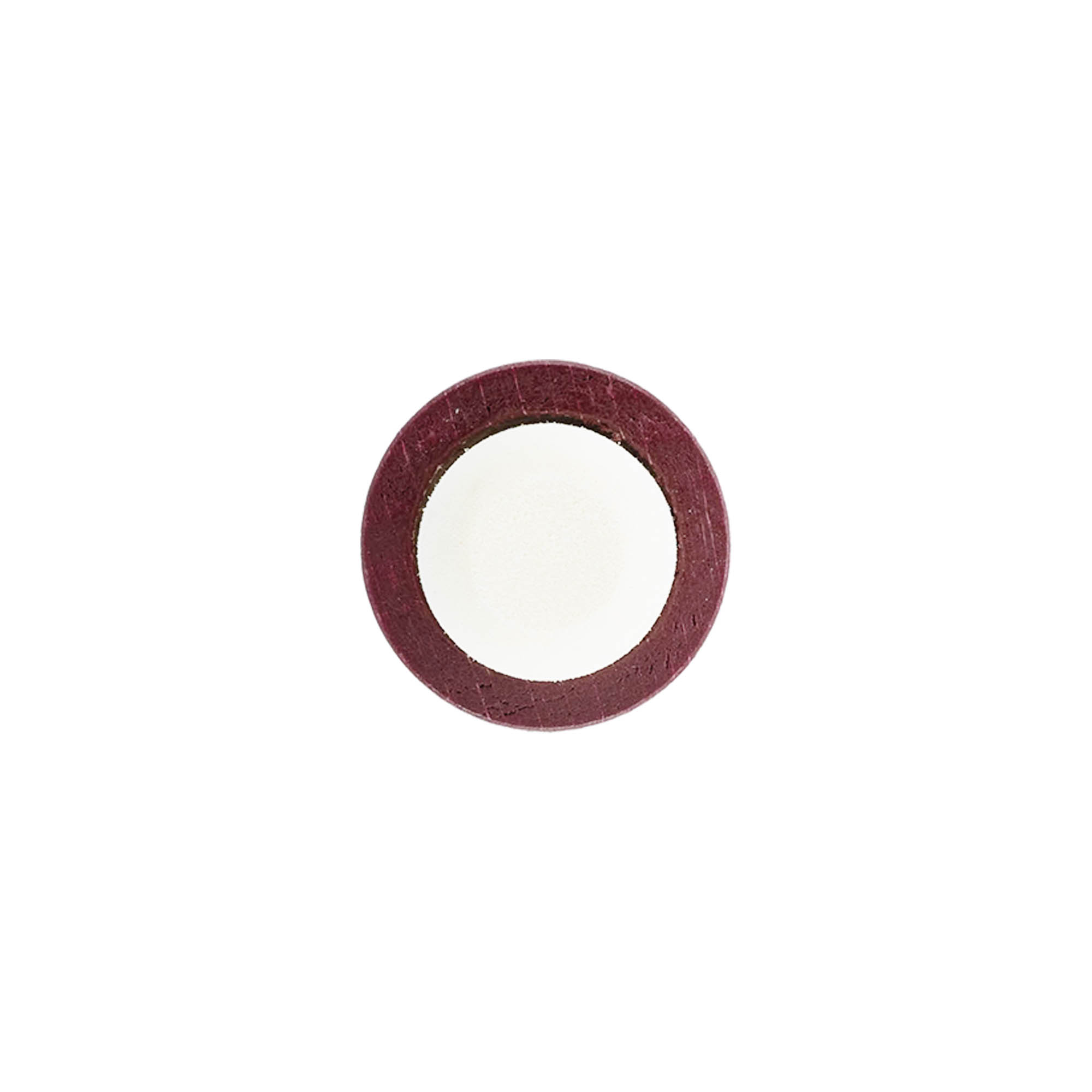 Dop cu mânere 19 mm, lemn/plastic, roșu bordeaux, pentru gura sticlei: dop de plută