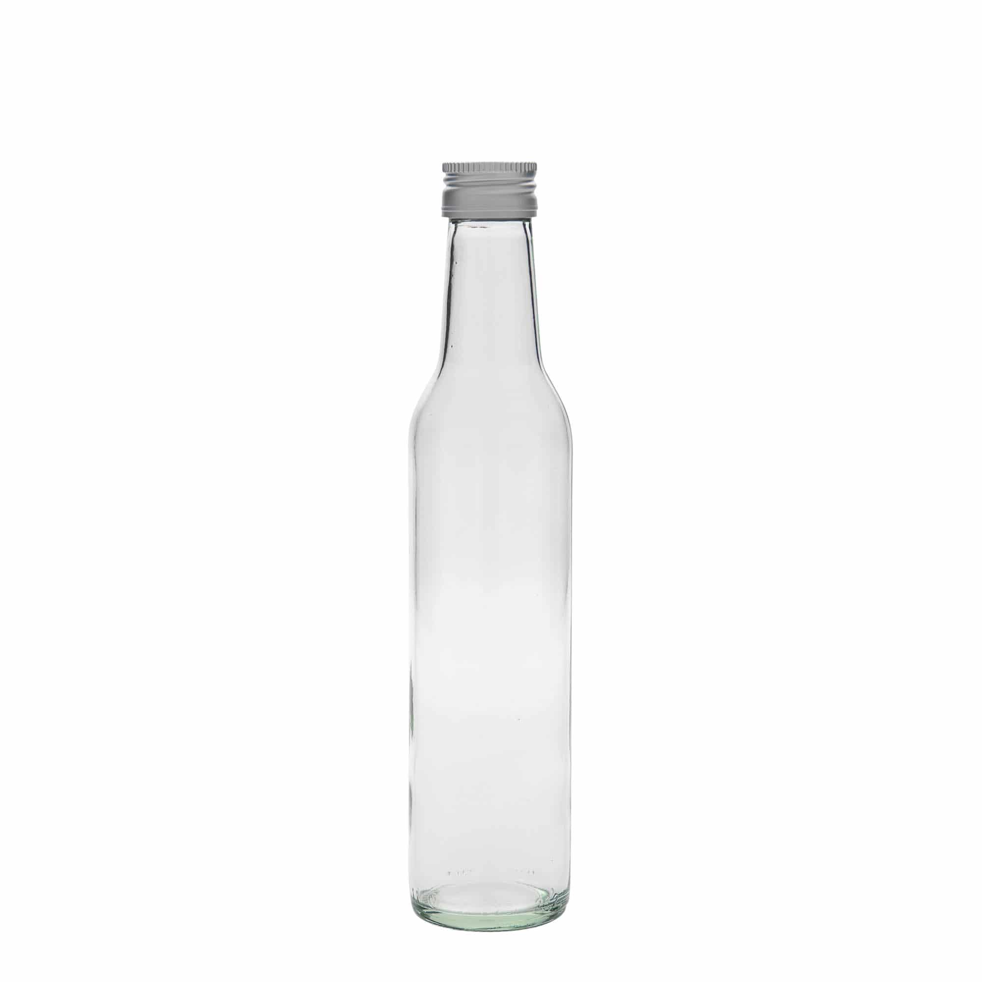 Sticlă de sticlă de 250 ml „Cilindrică”, gura: PP 28