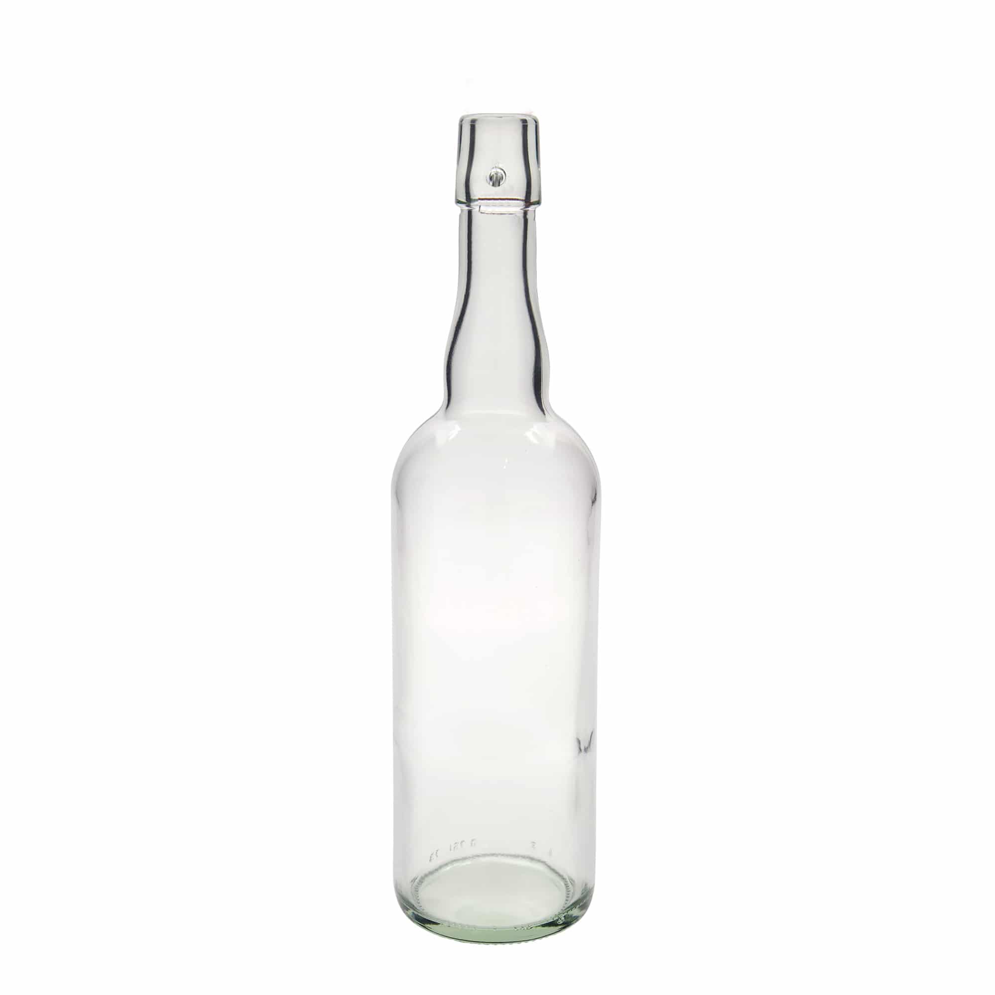 750 ml sticlă de bere Belgia, sticlă, gura: capac cu clemă