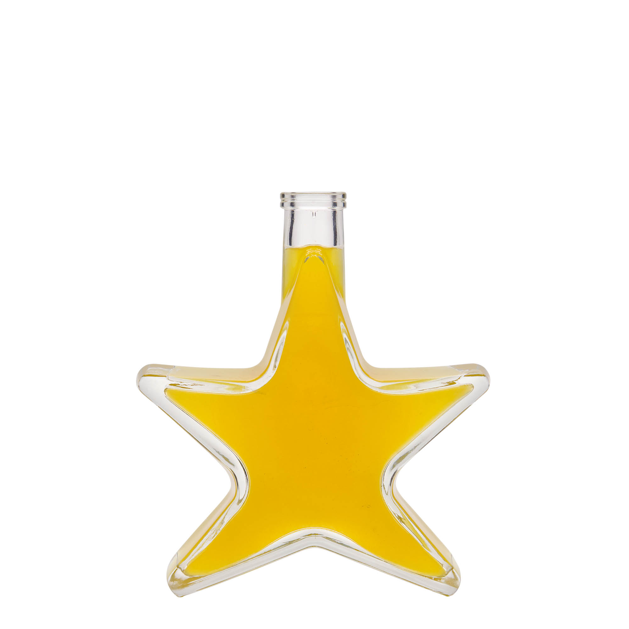 Sticlă de sticlă de 200 ml „Stea”, gât: plută Sticlă de sticlă de 200 ml „Stea”, gât: plută