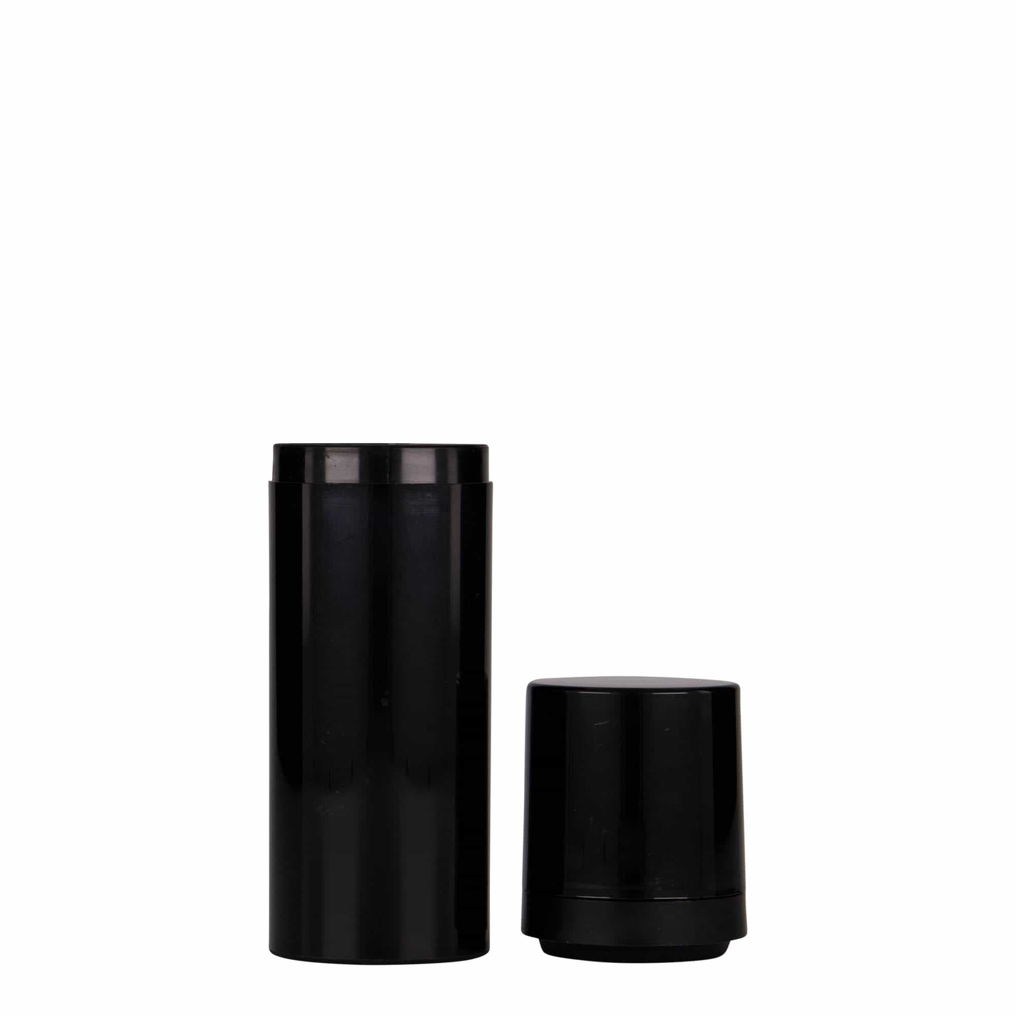 50 ml dozator airless „Mezzo”, plastic PP, negru