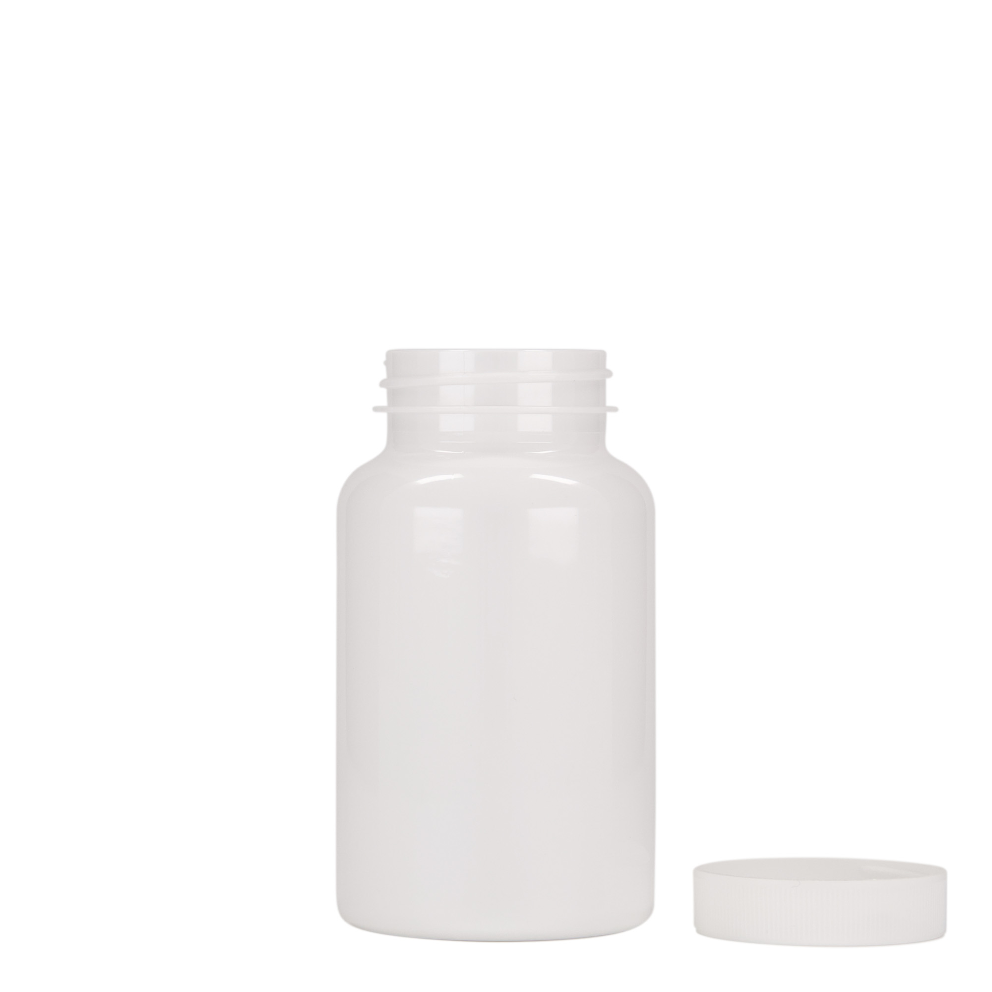 200 ml ambalaj PET, plastic, alb, gura: 45/400