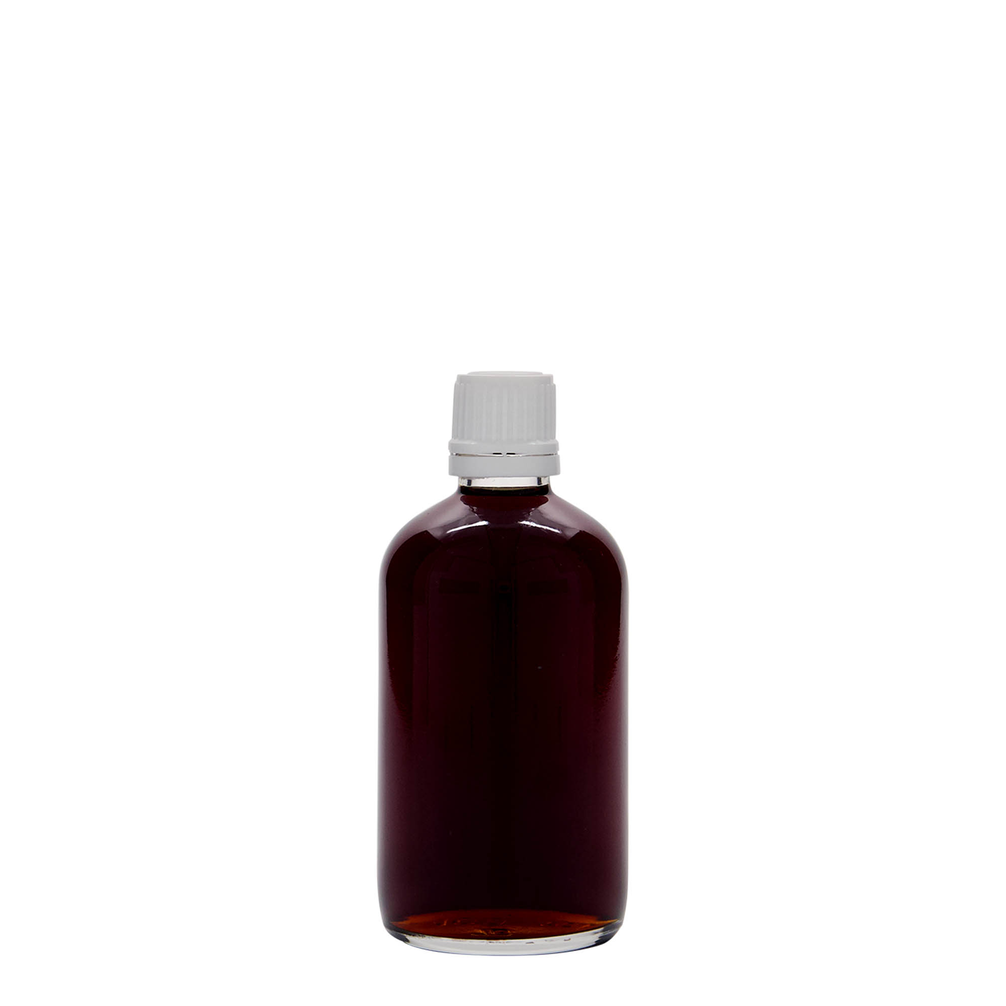 100 ml sticlă medicală, sticlă, gura: DIN 18
