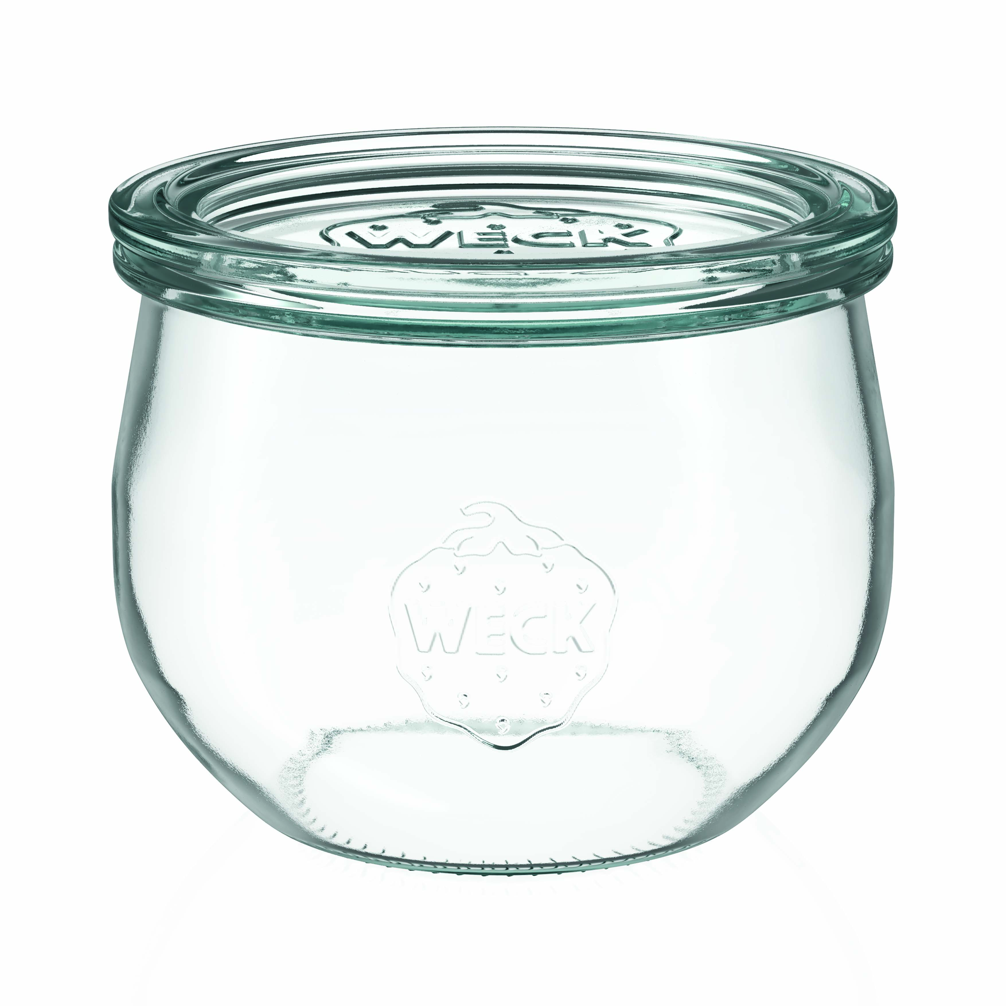 580 ml borcan WECK tip lalea, gură: margine rotundă 580 ml borcan WECK tip lalea, gură: margine rotundă
