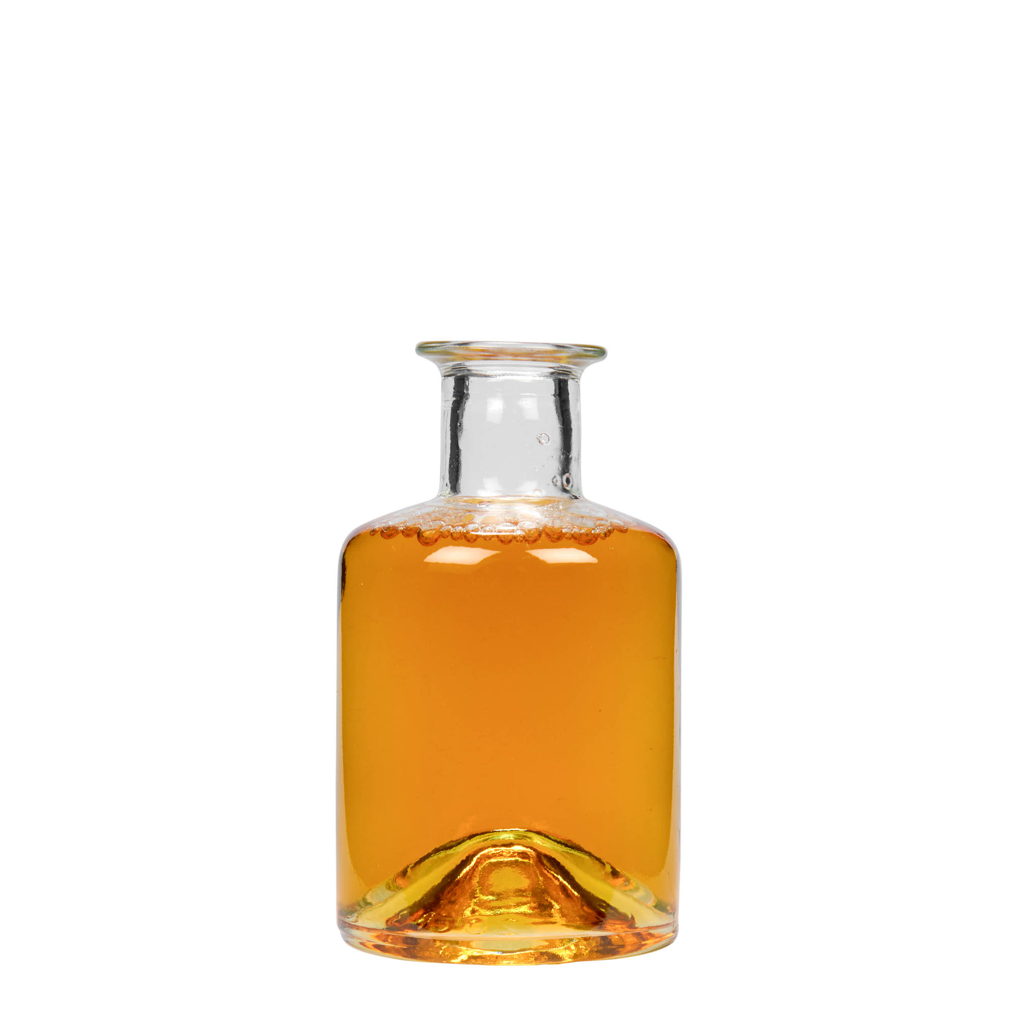 Sticlă de 200 ml pentru farmacie, gura: dop de plută