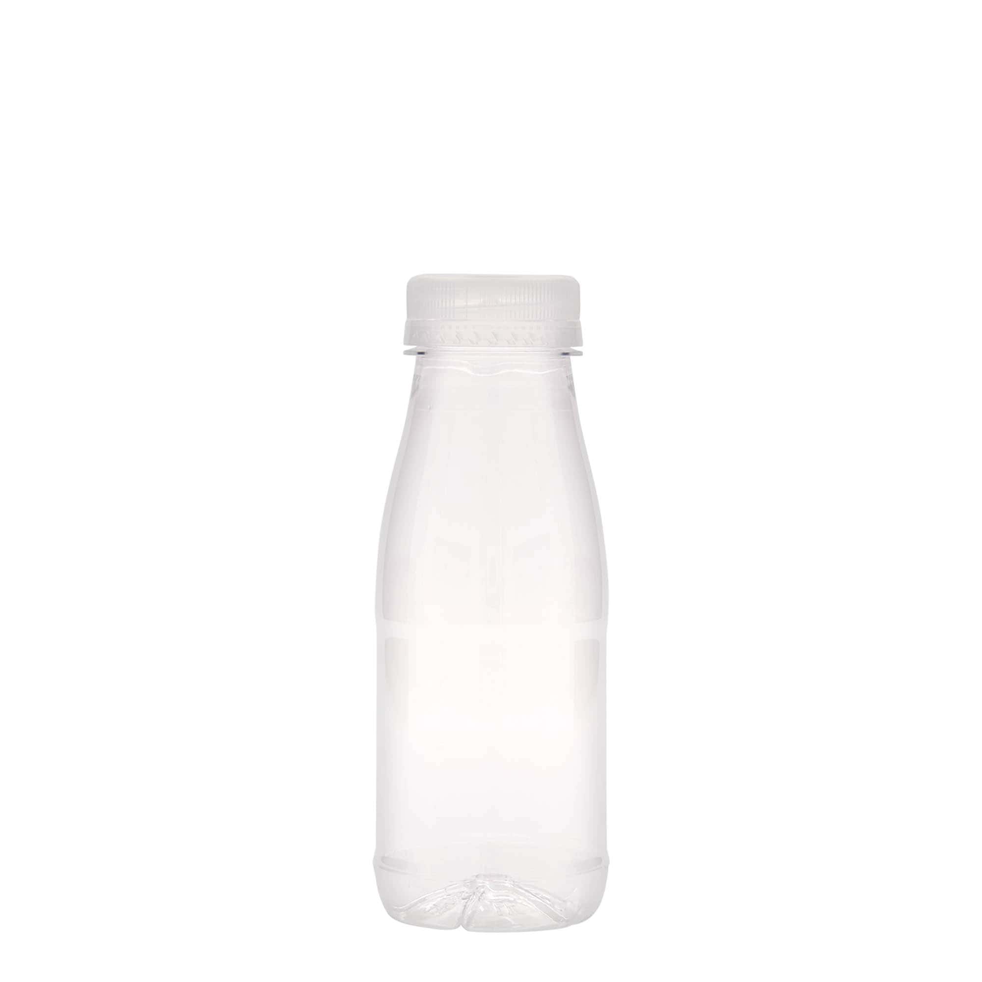 Sticlă PET de 250 ml „Milk and Juice”, plastic, gât: 38 mm