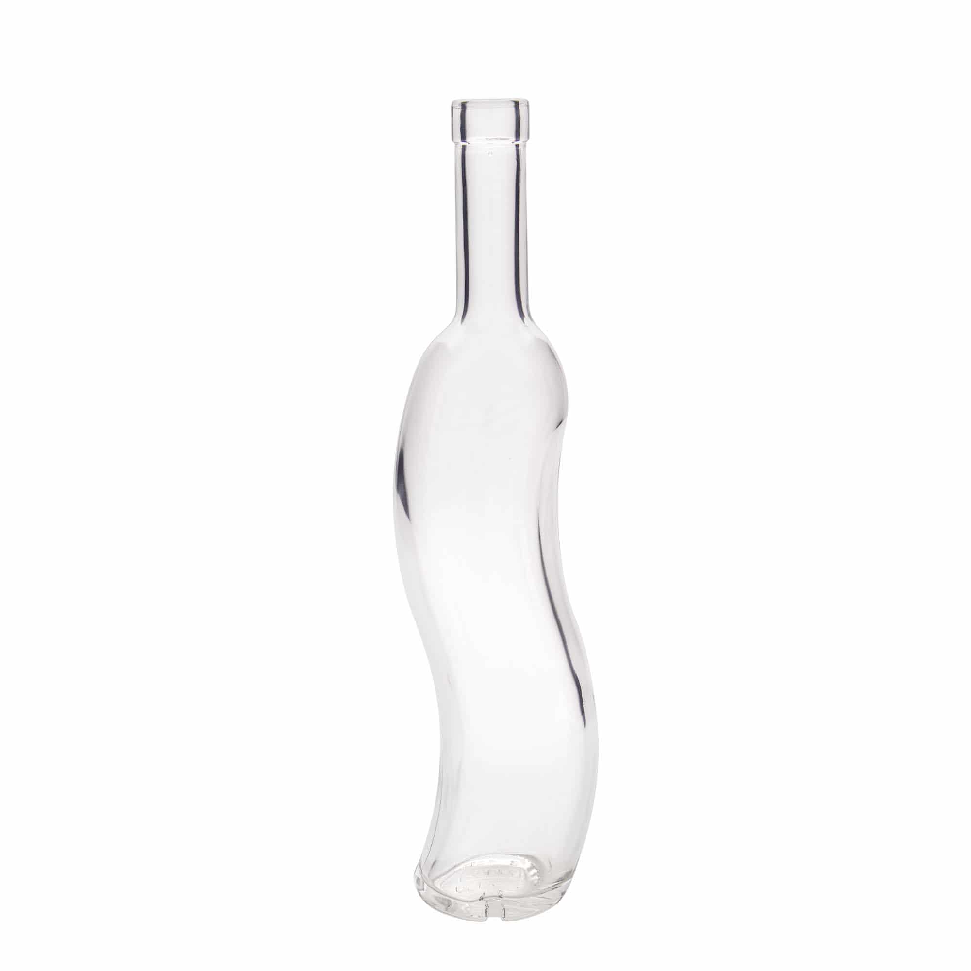 Sticlă de sticlă 500 ml „La-Ola”, semirotundă, gura: dop de plută