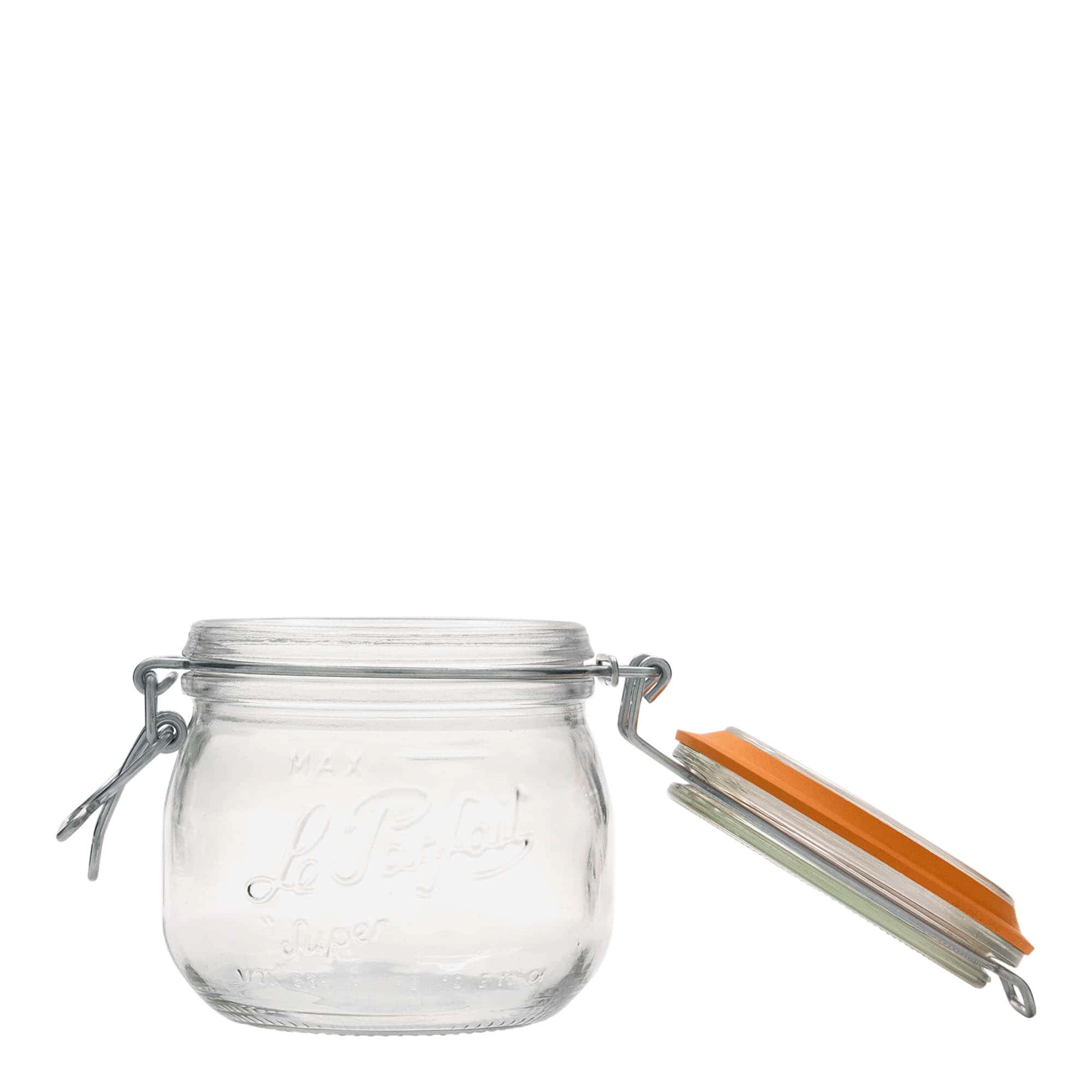 500 ml borcan cu clemă metalică 'Le Parfait Super Bocal', deschidere: închidere cu clemă metalică 500 ml borcan cu clemă metalică 'Le Parfait Super Bocal', deschidere: închidere cu clemă metalică